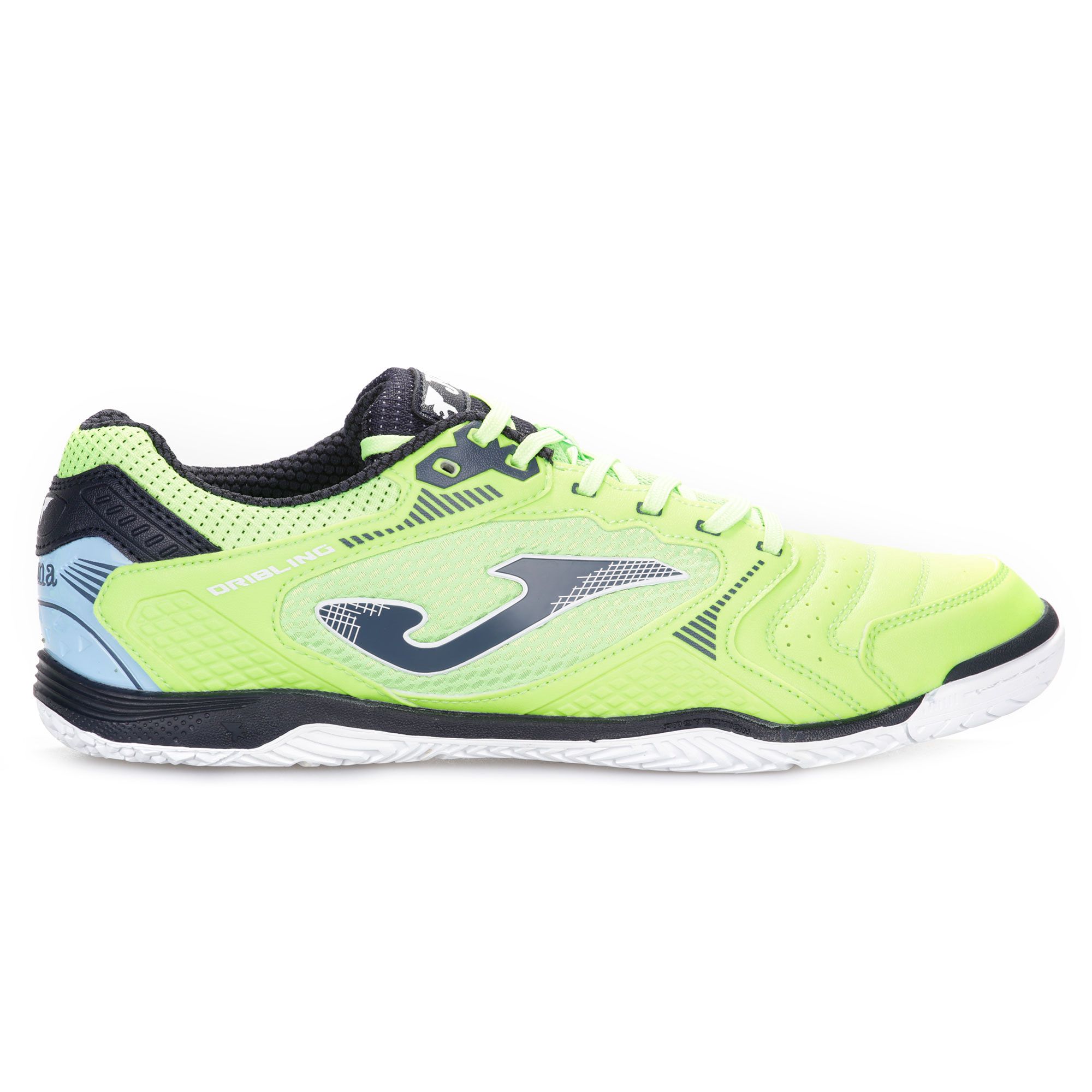 Zapatillas de Fútbol Sala Dribling IC Verde Marino - Fútbol Factory