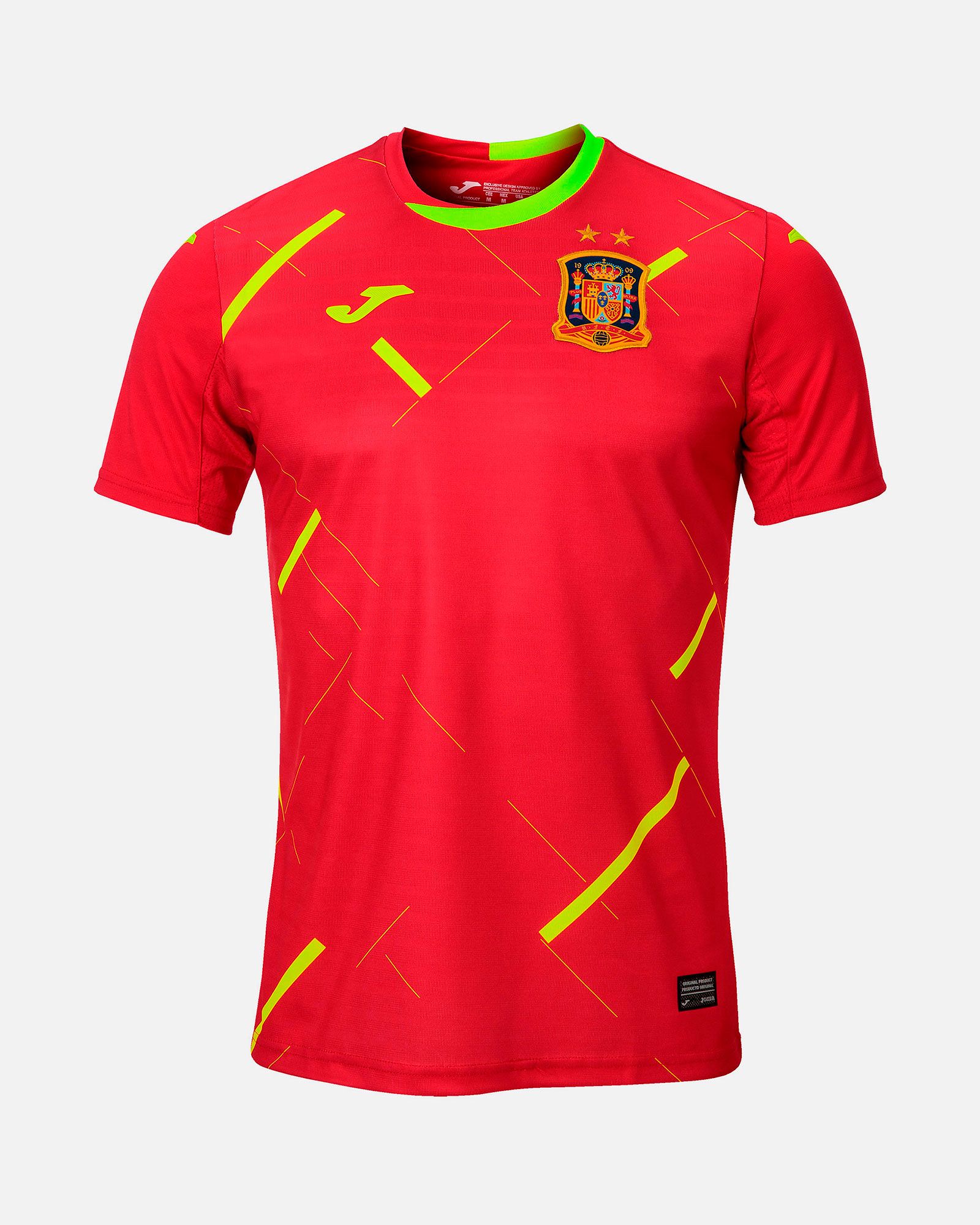 Camiseta 1ª España FFS Eurocopa 2021 Niño Rojo - Fútbol Factory