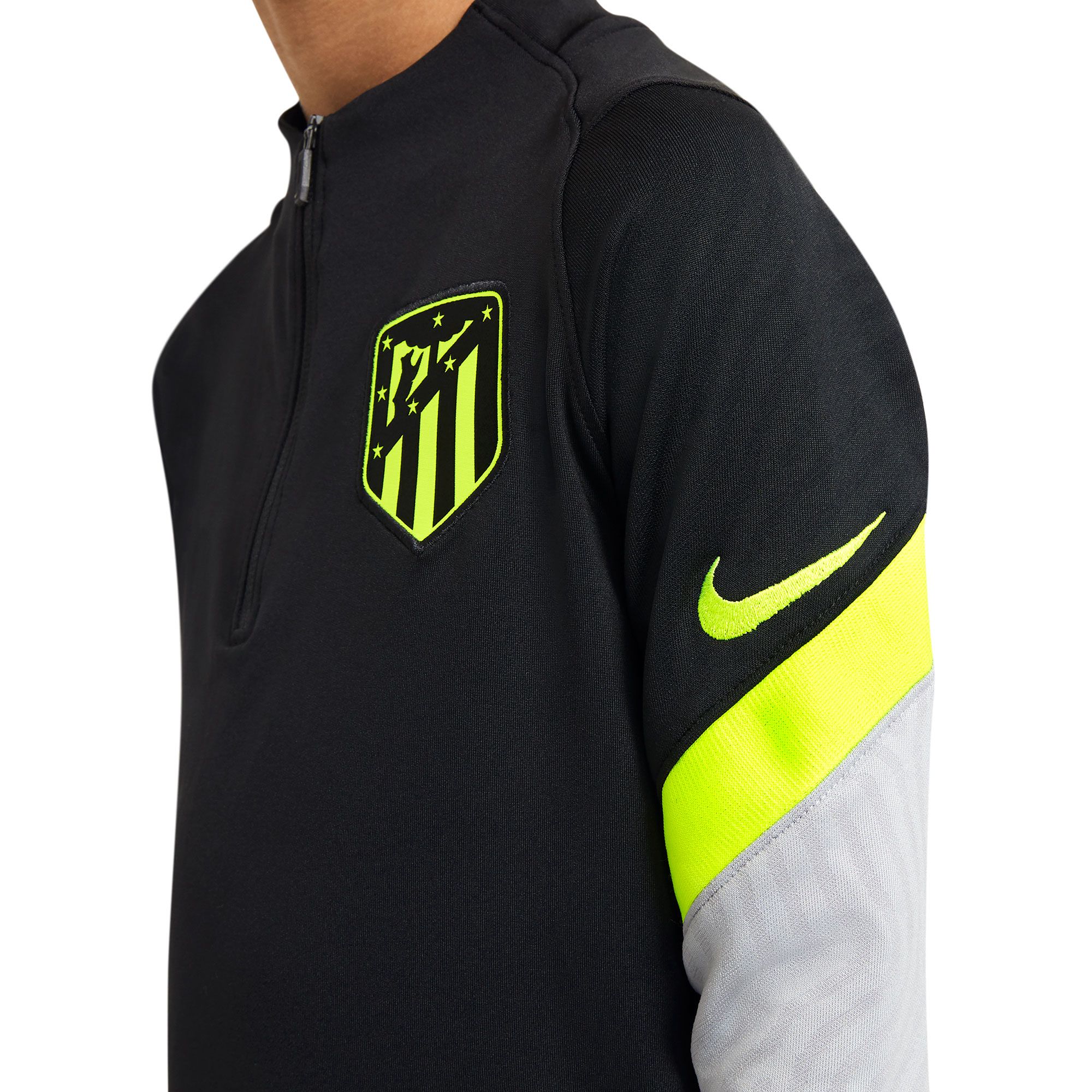 Sudadera de Training Atlético de Madrid 2020/2021 Strike Junior Negro - Fútbol Factory