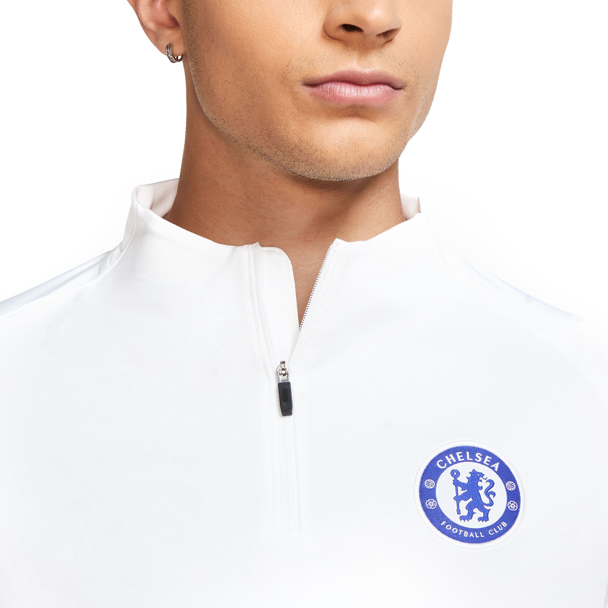 Sudadera de Training Chelsea FC 2020/2021 Strike Blanco - Fútbol Factory