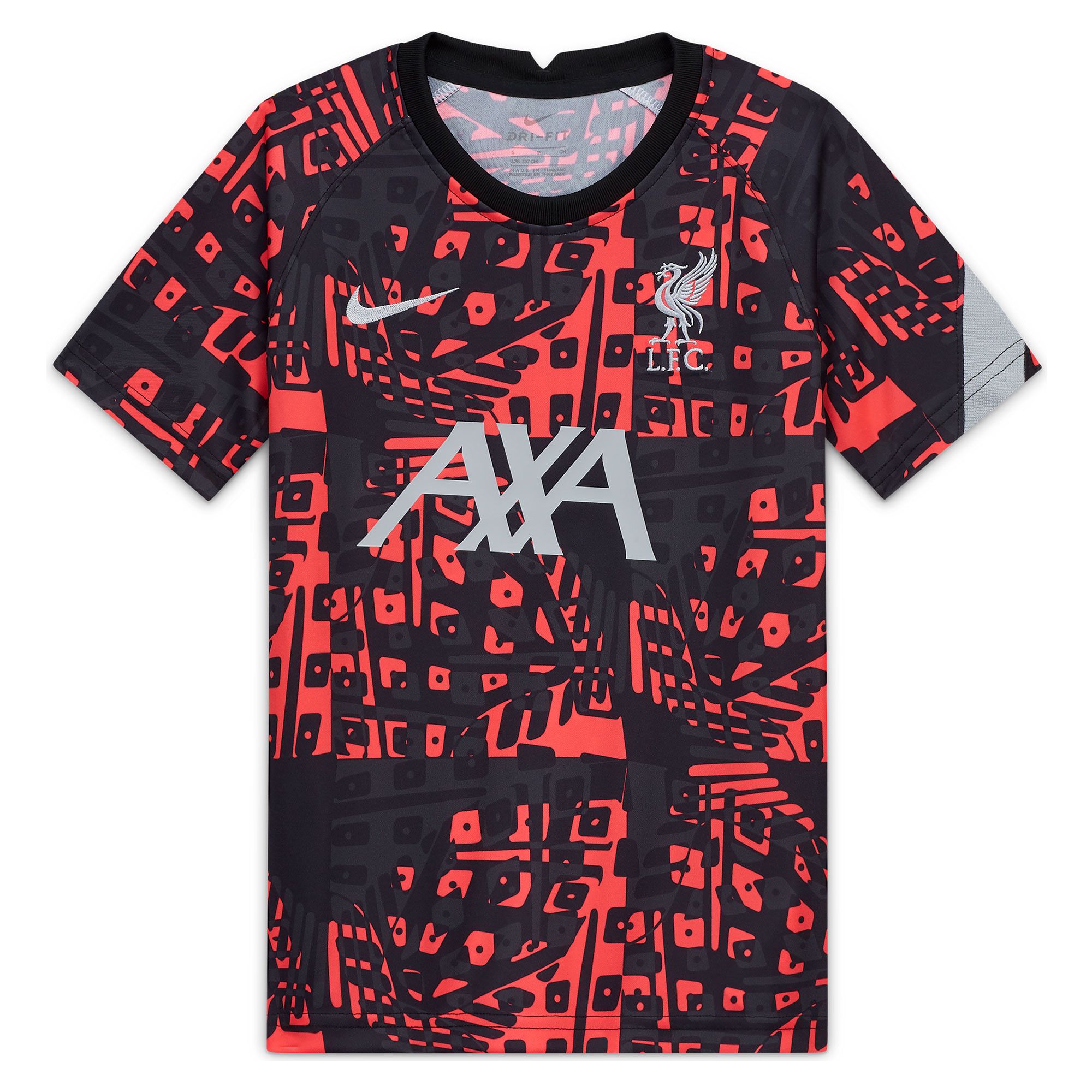 Camiseta de Calentamiento Liverpool FC 2020/2021 Junior Negro - Fútbol Factory