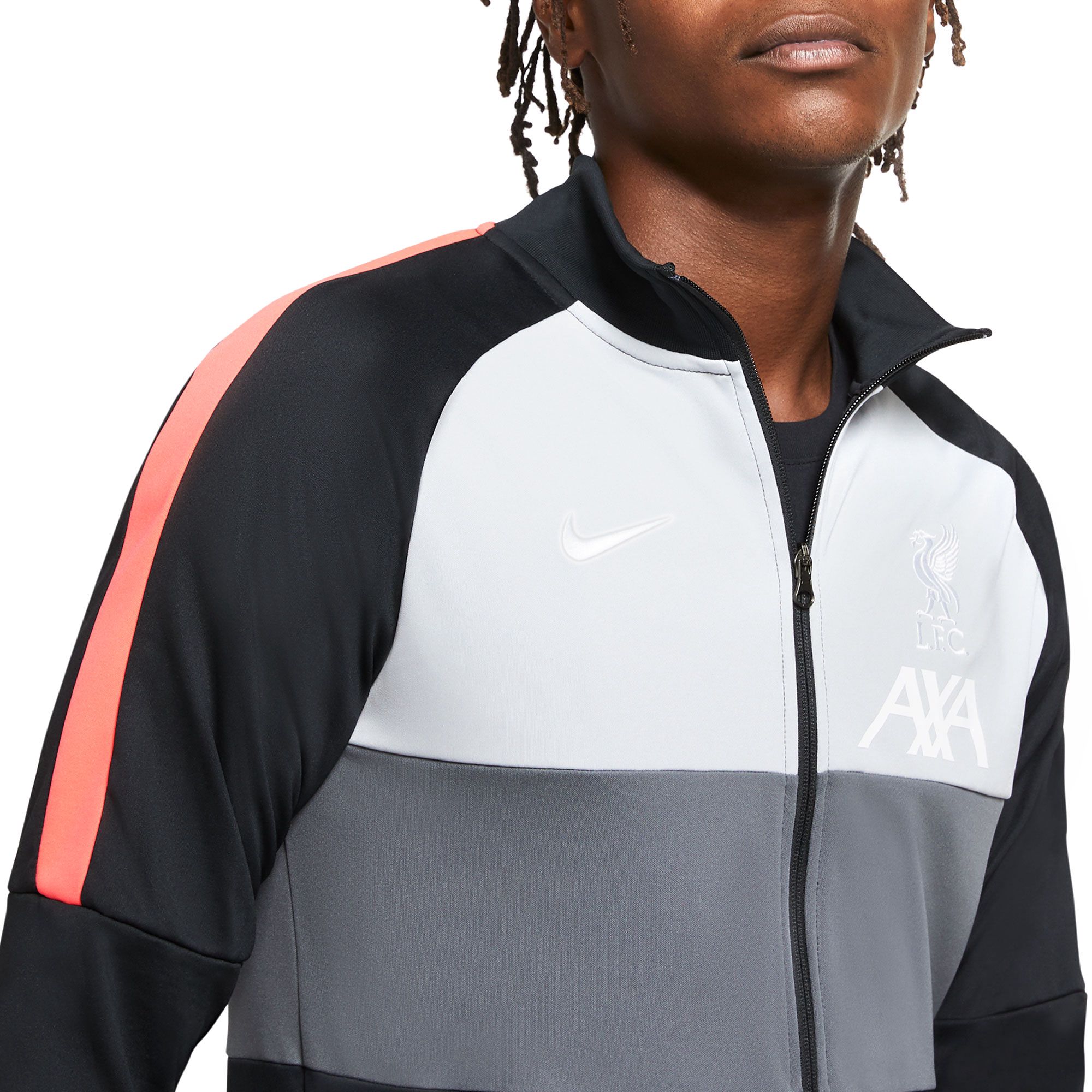 Chaqueta de Paseo Liverpool FC 2020/2021 Negro - Fútbol Factory