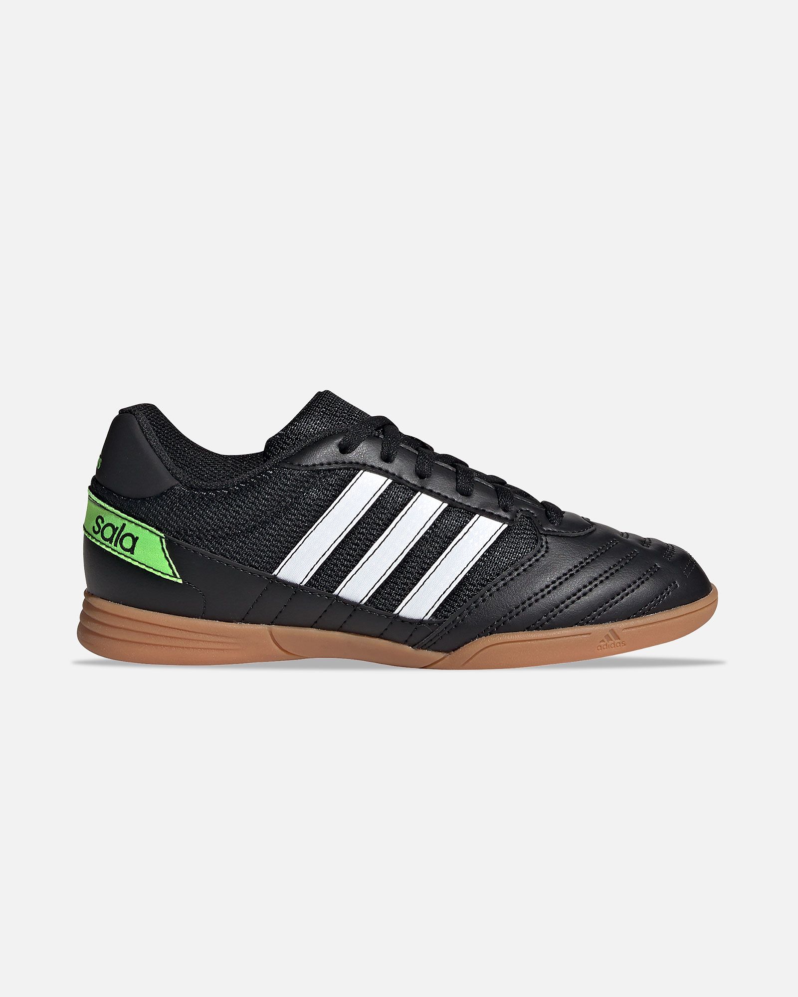 Zapatillas de Fútbol Sala Super Sala IN Negro Verde - Fútbol Factory