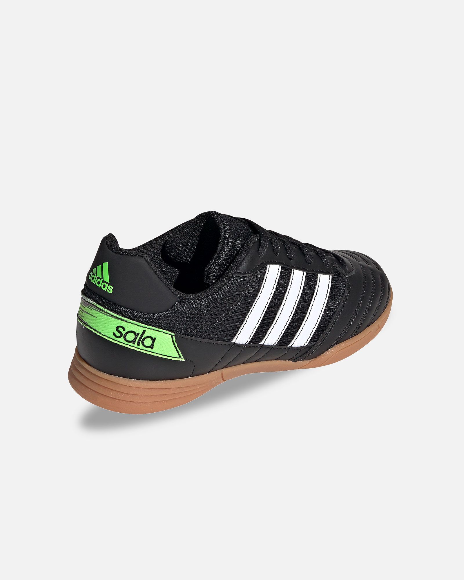 Zapatillas de Fútbol Sala Super Sala IN Negro Verde - Fútbol Factory