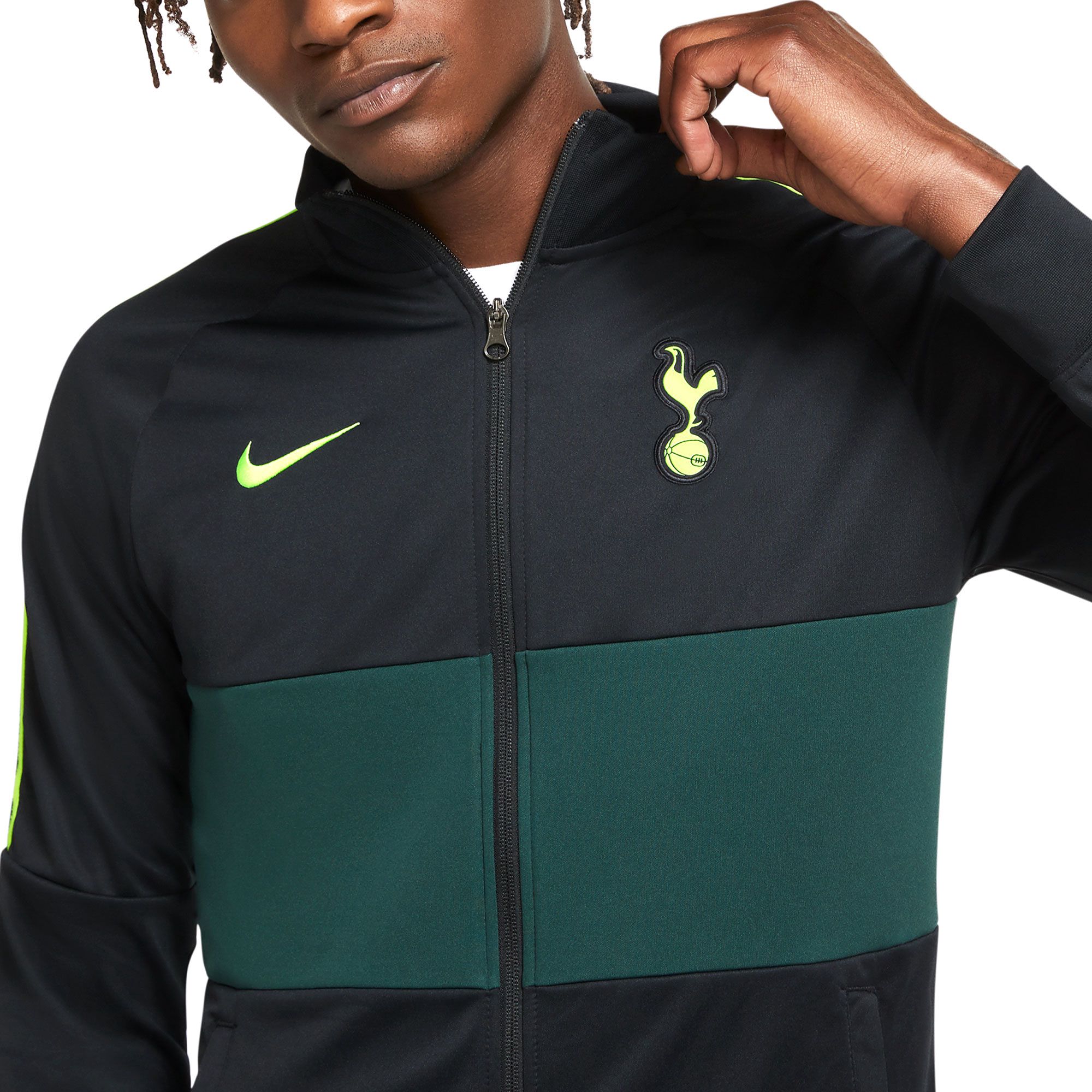 Chaqueta de Paseo Tottenham 2020/2021 ´96 Negro - Fútbol Factory