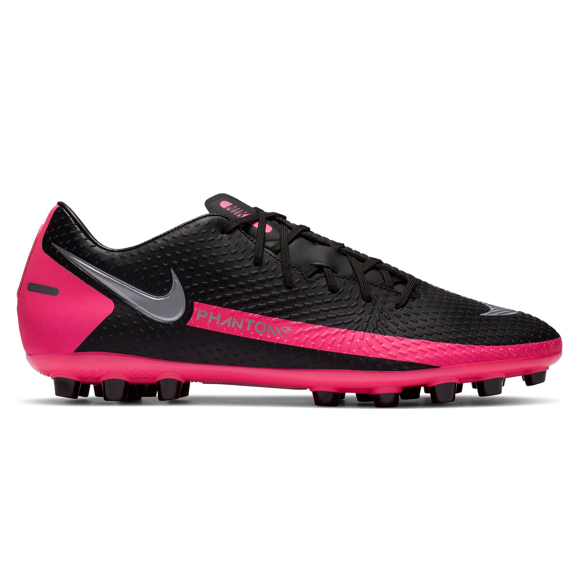 Botas de Fútbol Nike Phantom GT Academy AG Negro Rojo - Fútbol Factory