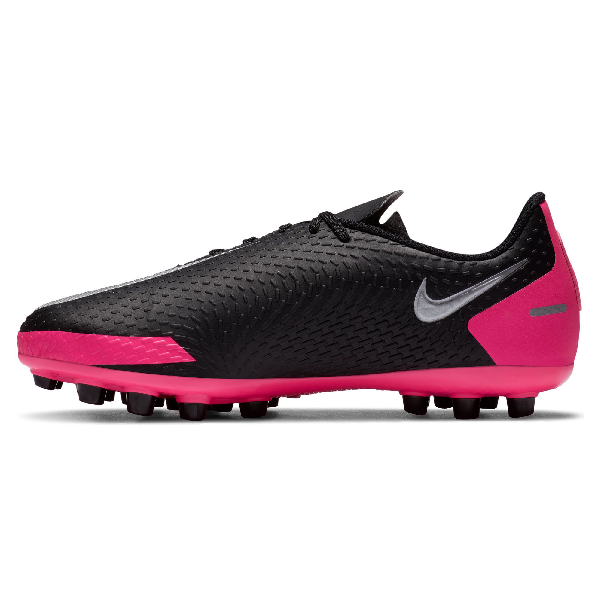 Botas de fútbol Nike Phantom GT Academy AG Junior Negro Rojo - Fútbol Factory