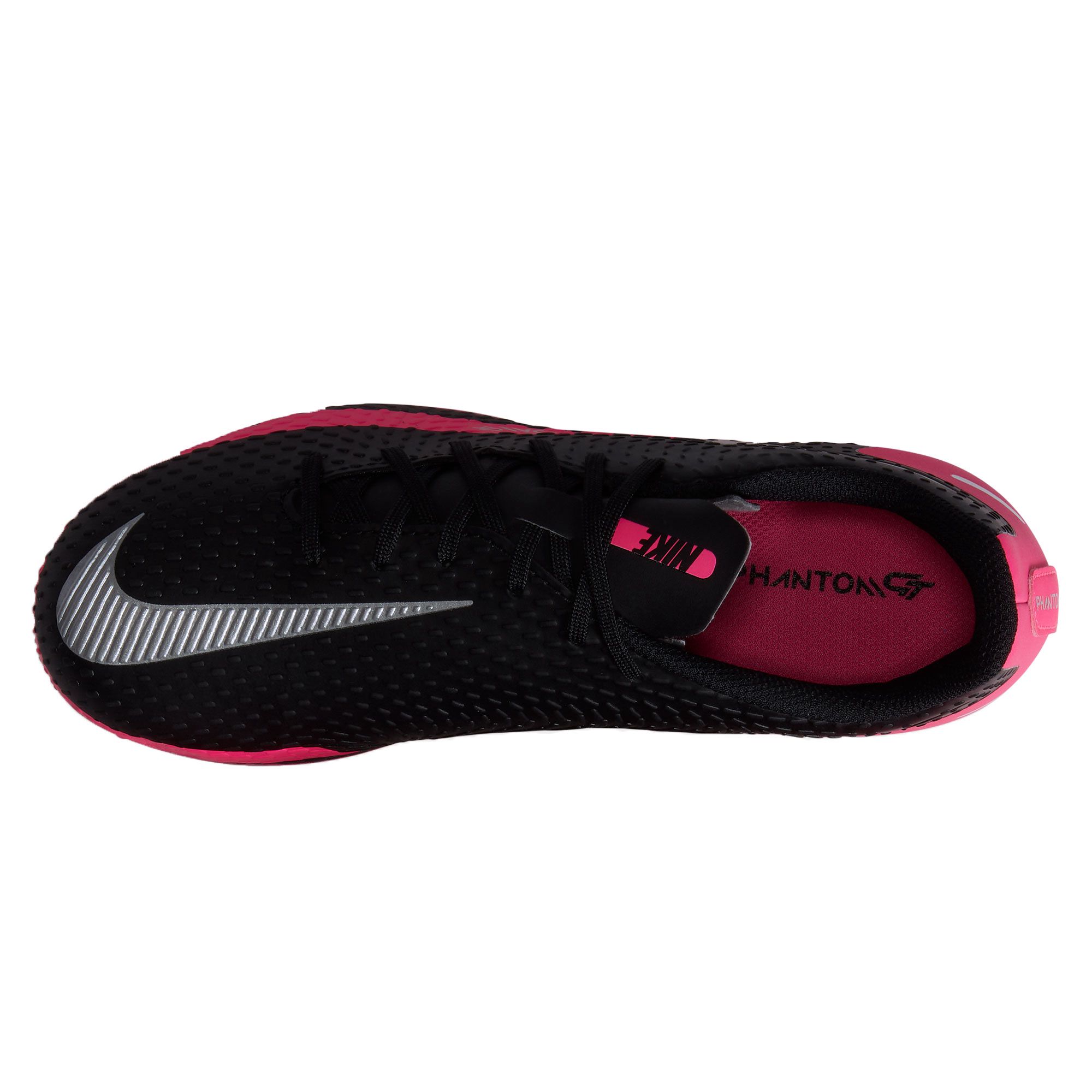 Botas de fútbol Nike Phantom GT Academy AG Junior Negro Rojo - Fútbol Factory