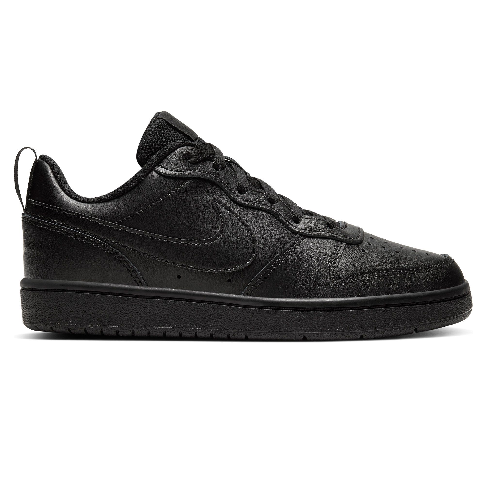 Zapatillas Court Borough Low Junior Negro - Fútbol Factory