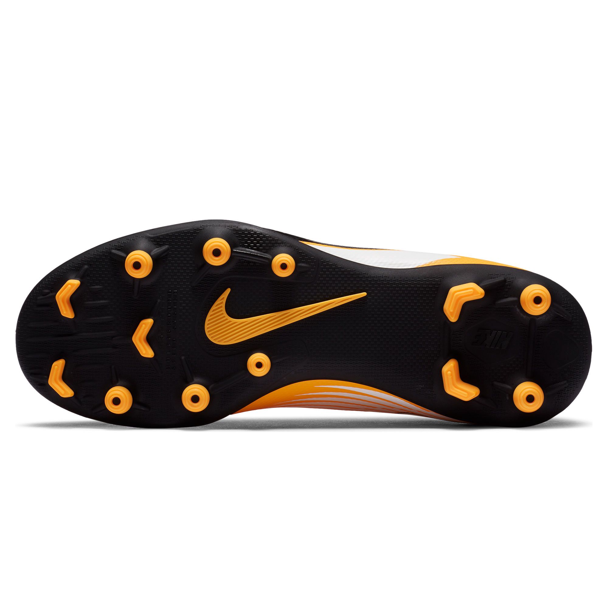 Botas de Fútbol Nike Mercurial Vapor 13 Club MG Junior Naranja - Fútbol Factory