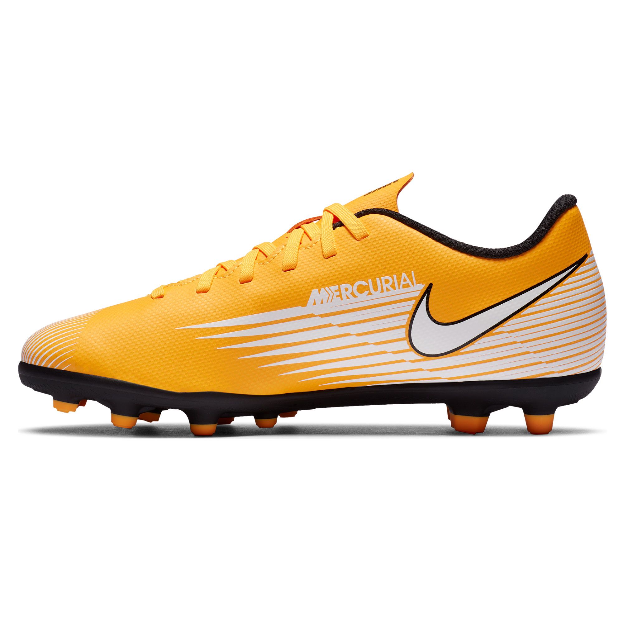 Botas de Fútbol Nike Mercurial Vapor 13 Club MG Junior Naranja - Fútbol Factory