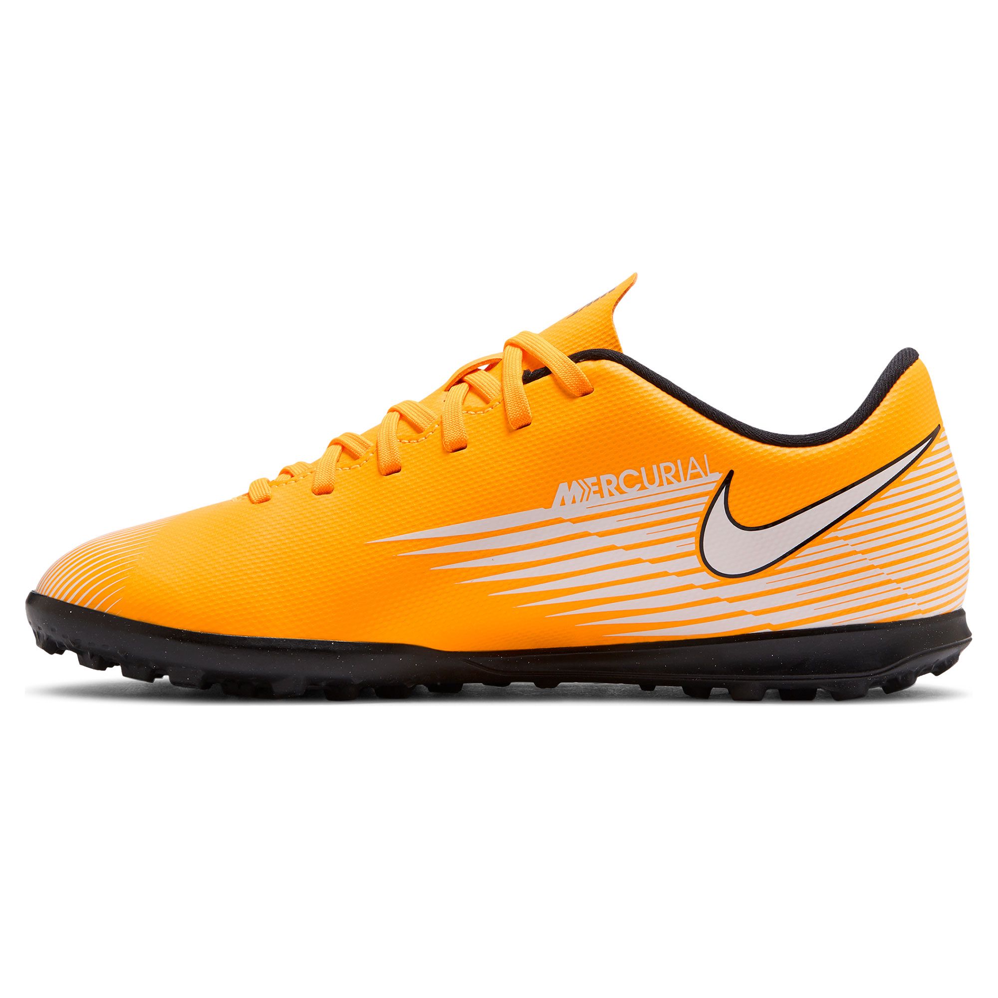 Botas de Fútbol Nike Mercurial Vapor 13 Club Turf Junior Naranja - Fútbol Factory