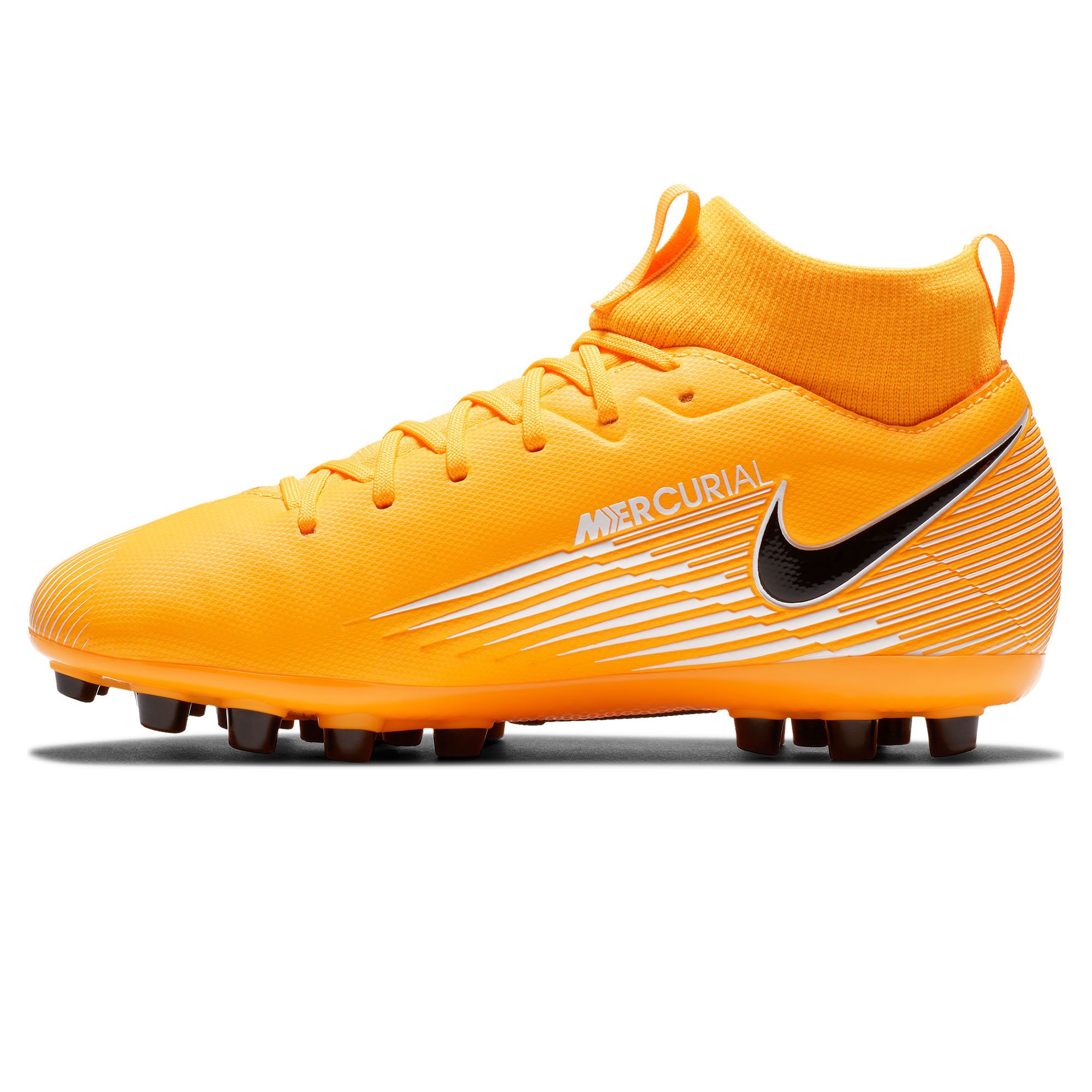 Botas de Fútbol Mercurial Superfly 7 Academy AG Junior Naranja - Fútbol Factory