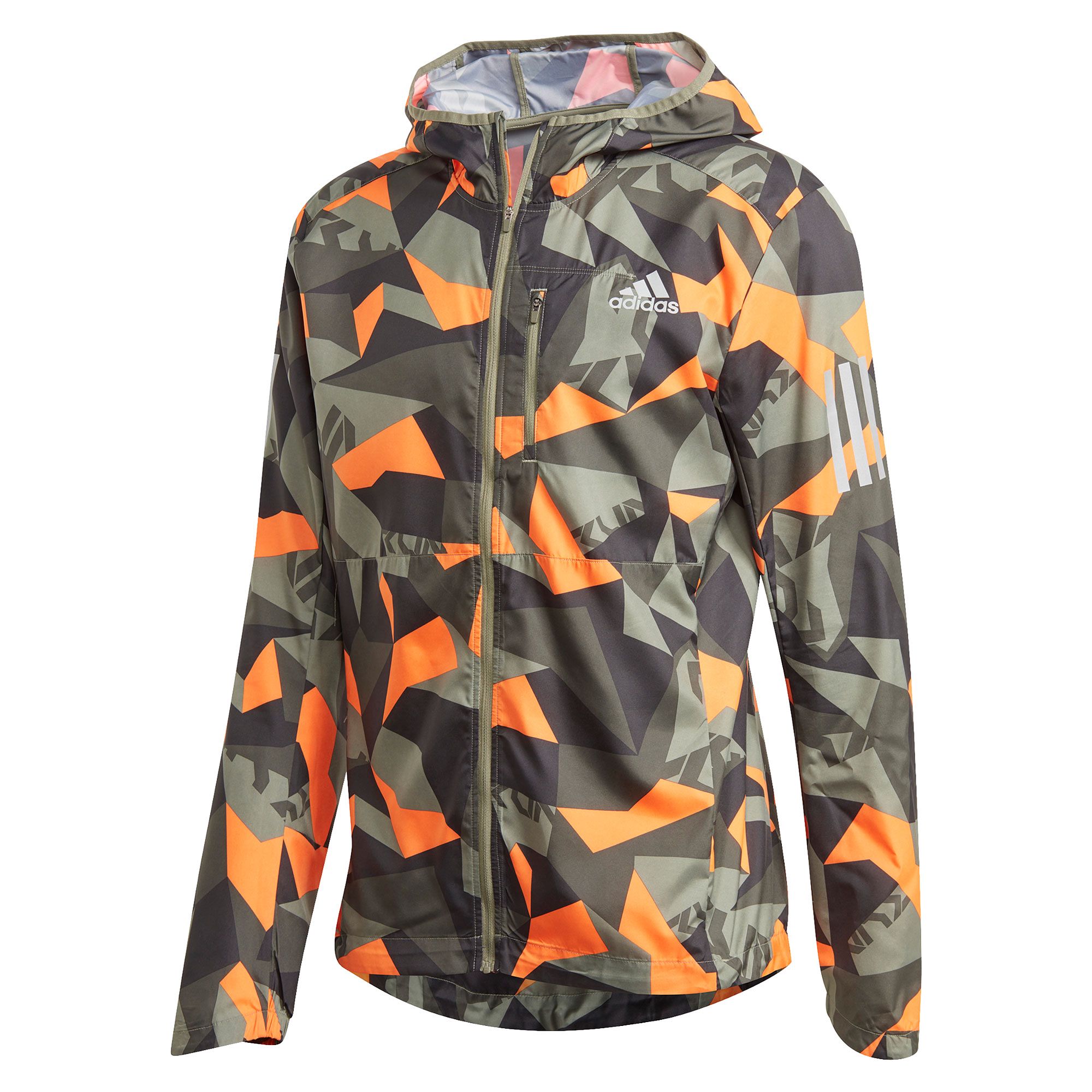Chaqueta de Running Own The Run Gris - Fútbol Factory