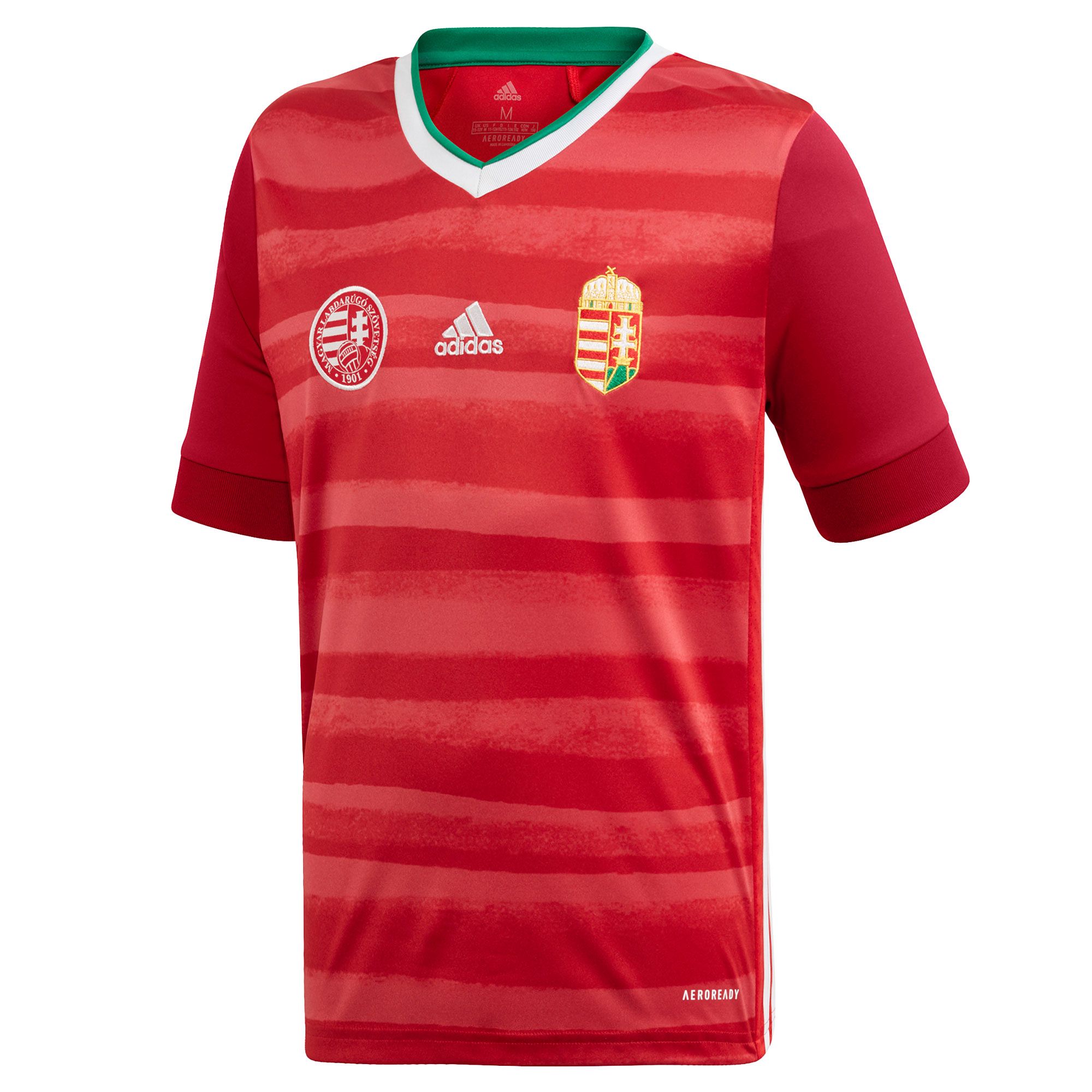 Camiseta 1ª Hungría EURO 2021 Junior Rojo - Fútbol Factory
