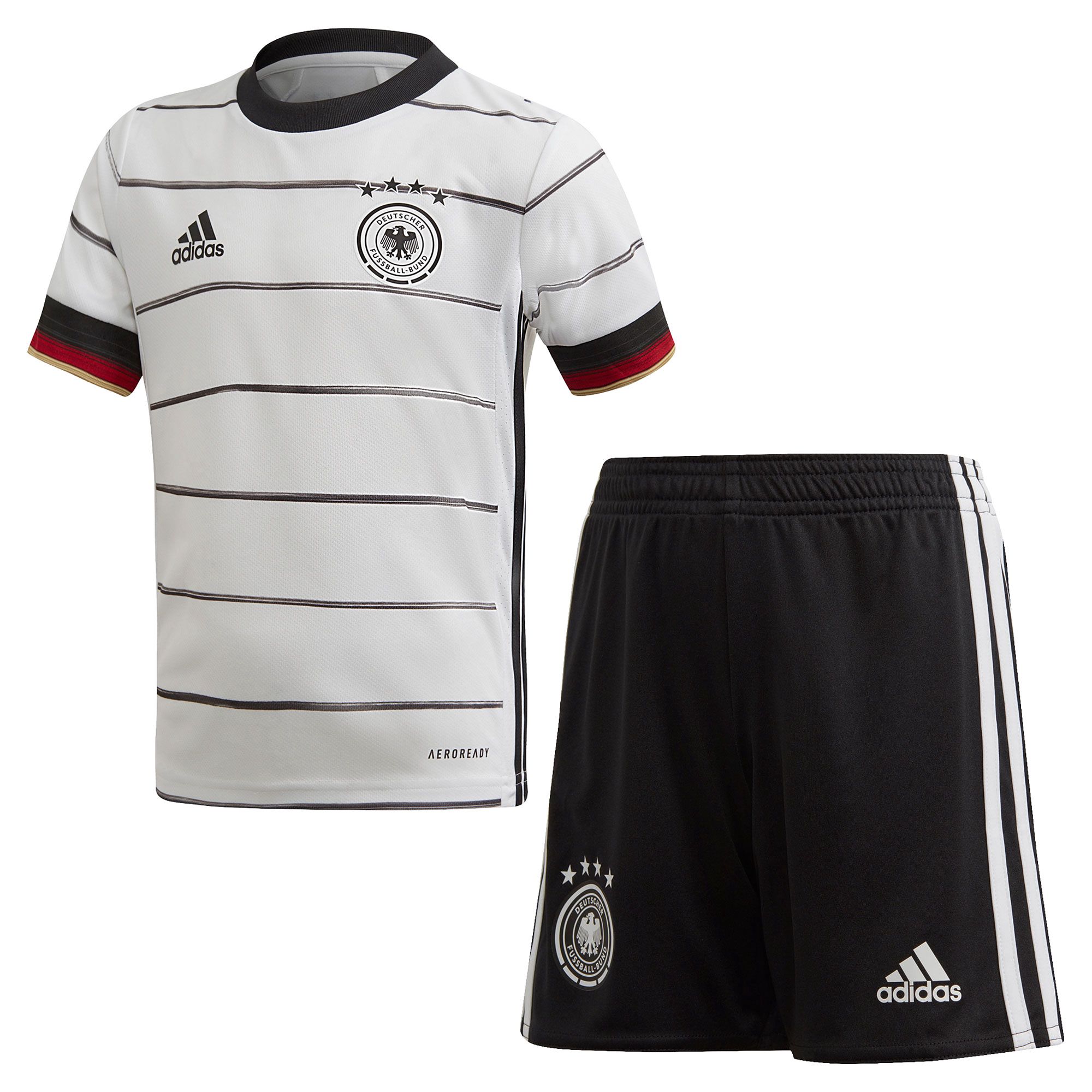 Conjunto 1ª Alemania EURO 2021 Infantil - Fútbol Factory