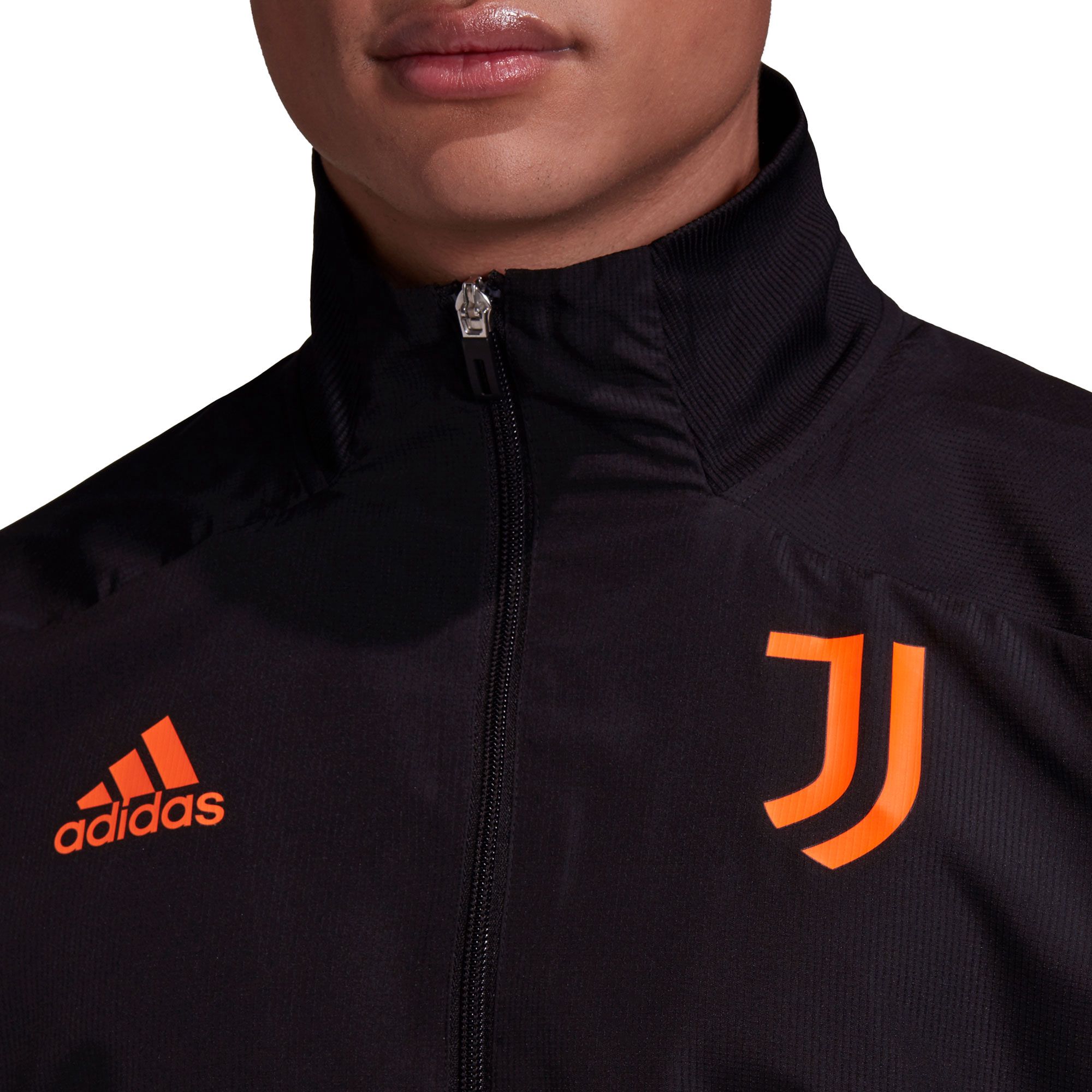 Chandal de Prepartido Juventus FC 2020 2021 Negro Naranja