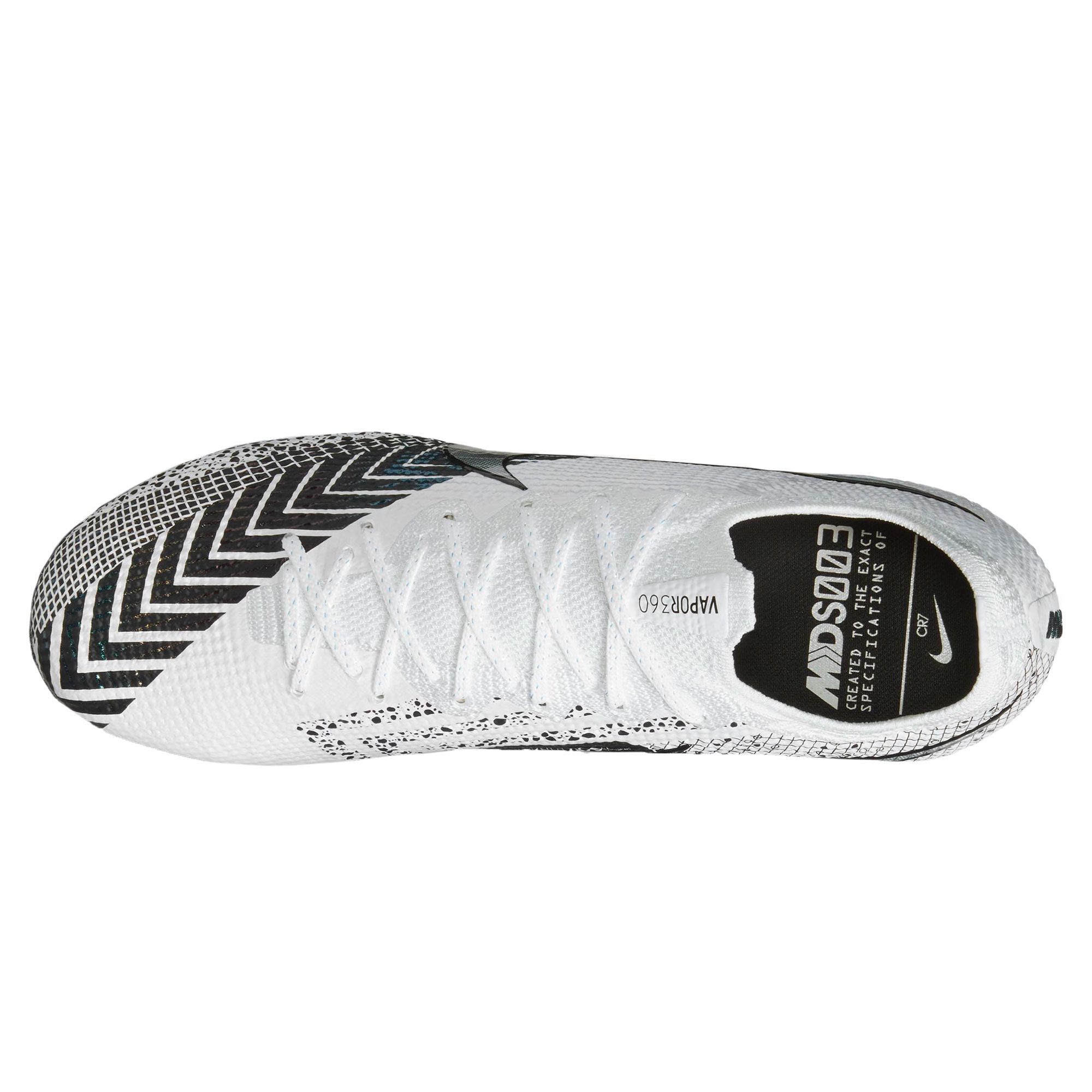 Botas de Fútbol Nike Mercurial Vapor 13 CR7 MDS03 Elite FG Blanco - Fútbol Factory