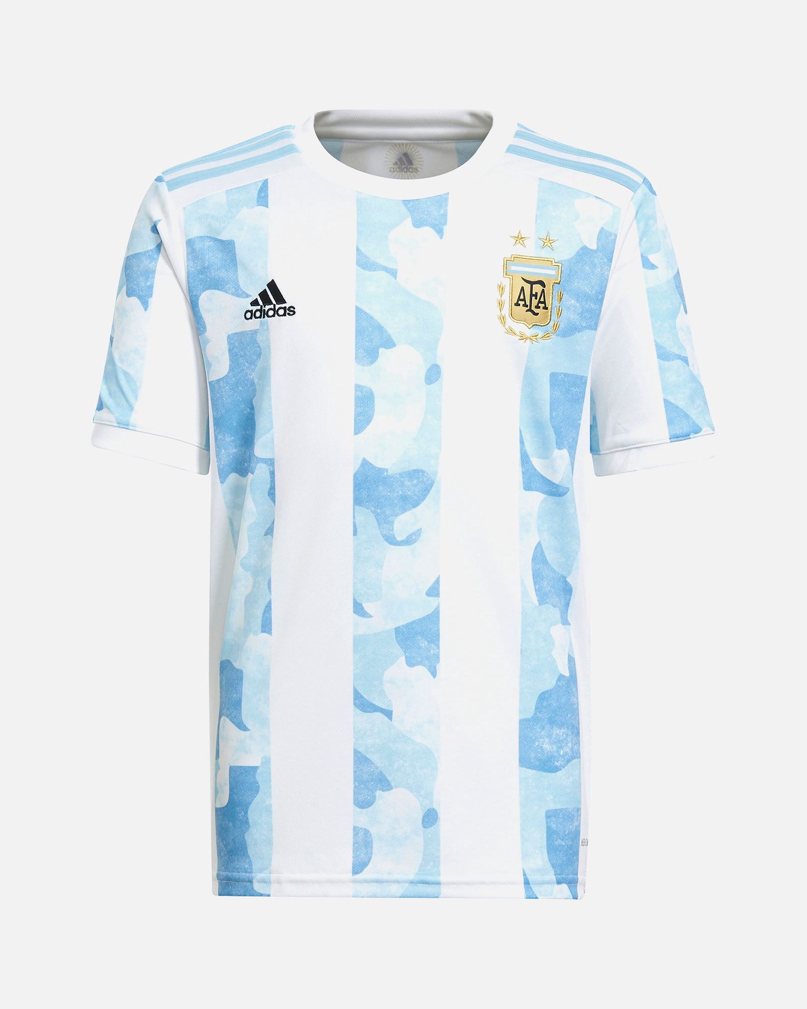 Camiseta 1ª Argentina 2020/2021 Junior Blanco Azul - Fútbol Factory