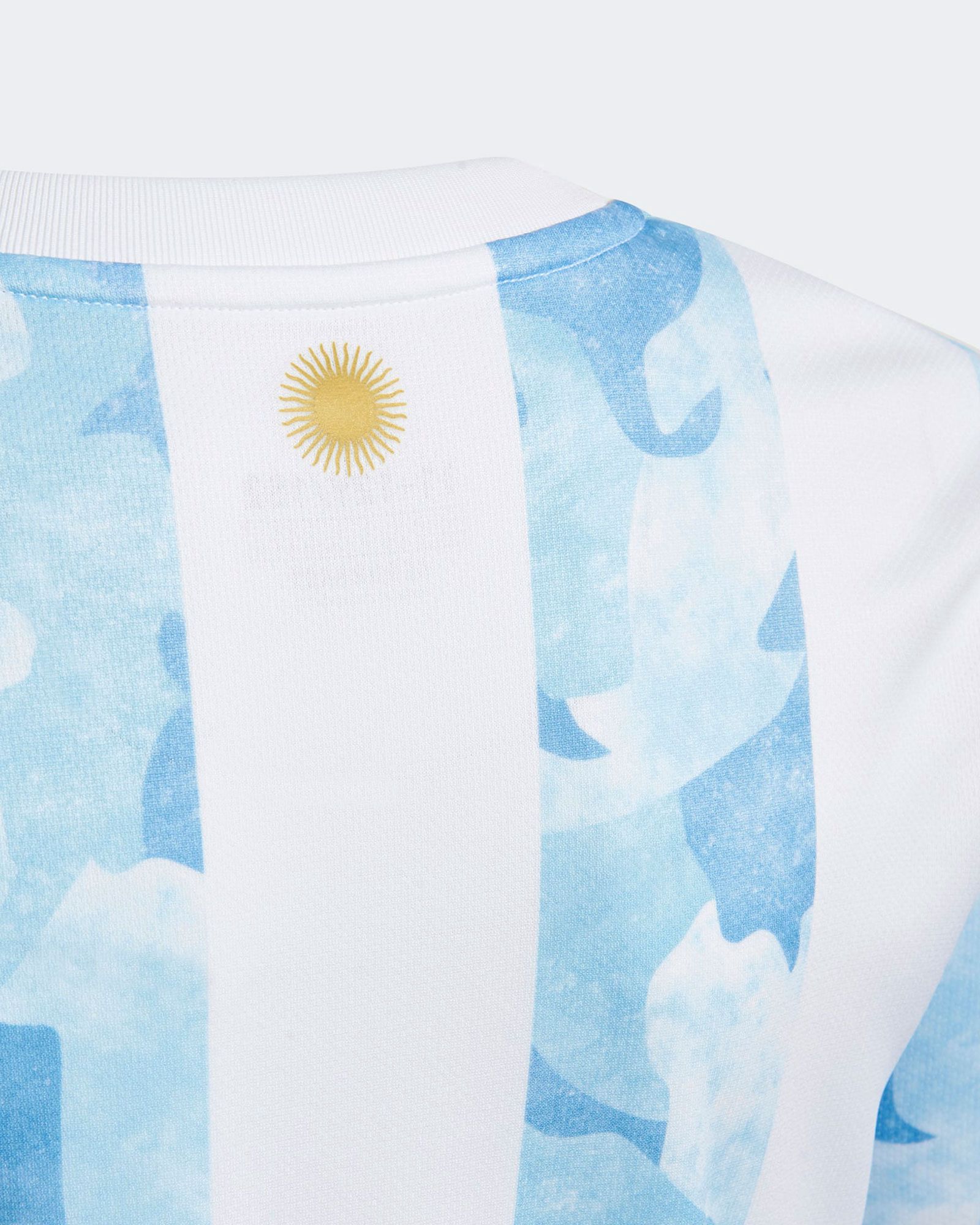 Camiseta 1ª Argentina 2020/2021 Junior Blanco Azul - Fútbol Factory