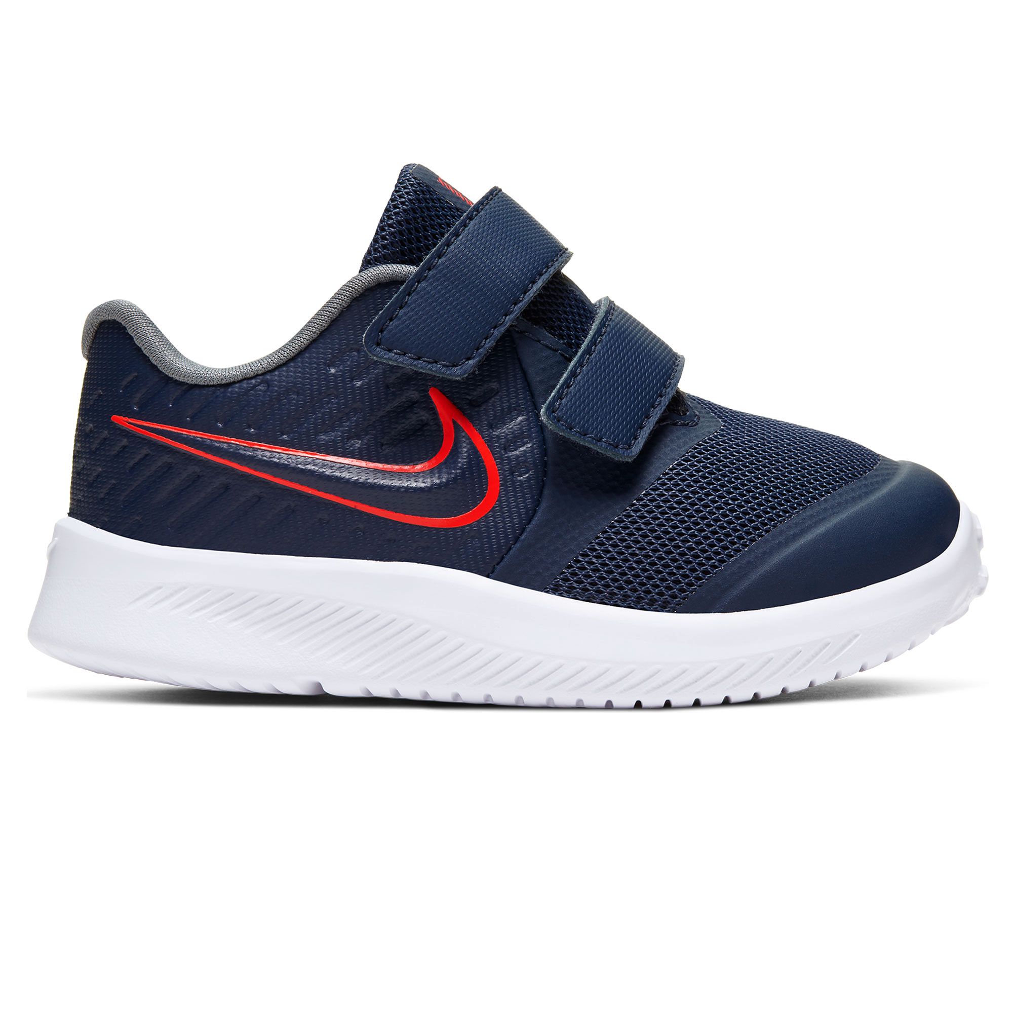 Zapatillas Star Runner 2 Velcro Bebé Marino - Fútbol Factory