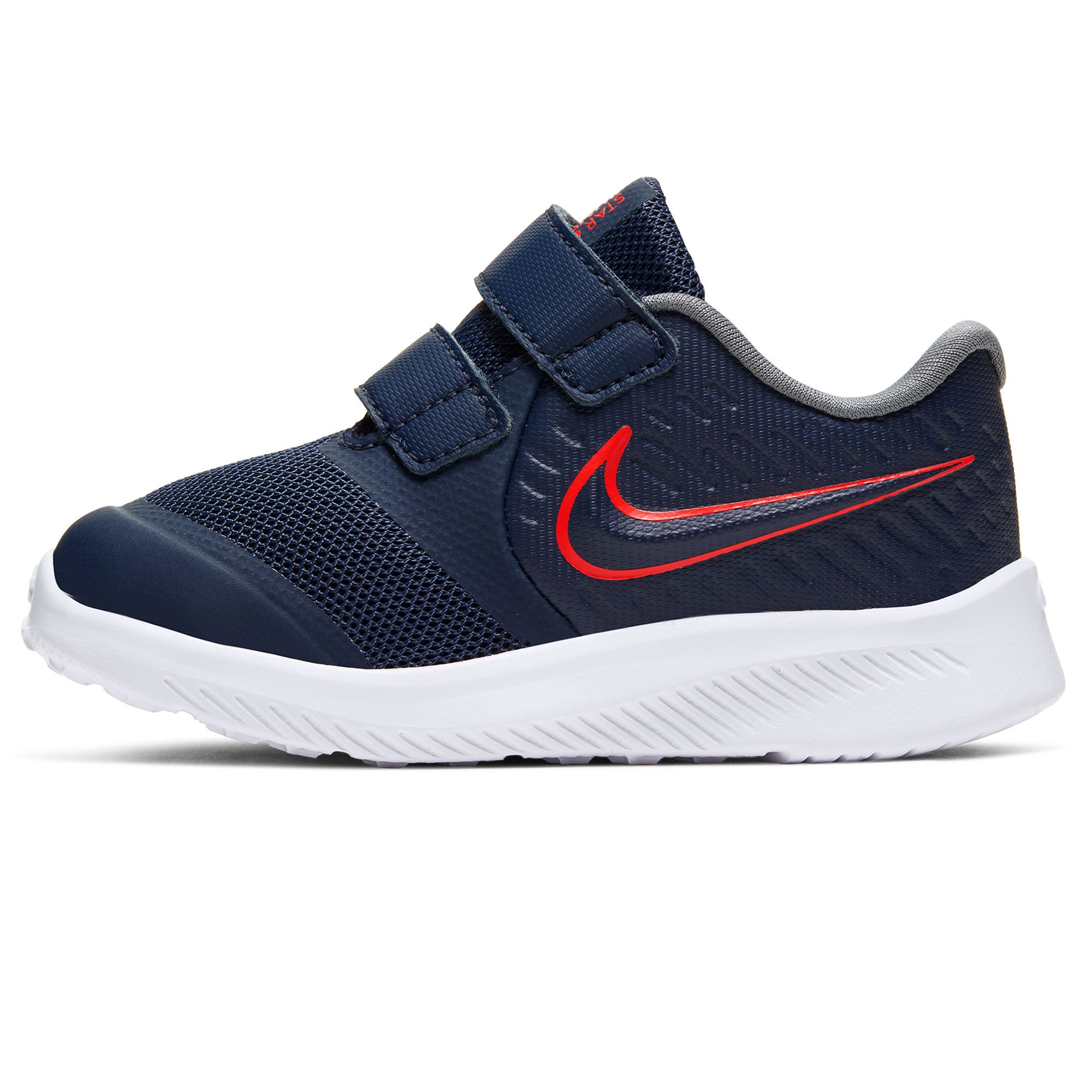 Zapatillas Star Runner 2 Velcro Bebé Marino - Fútbol Factory