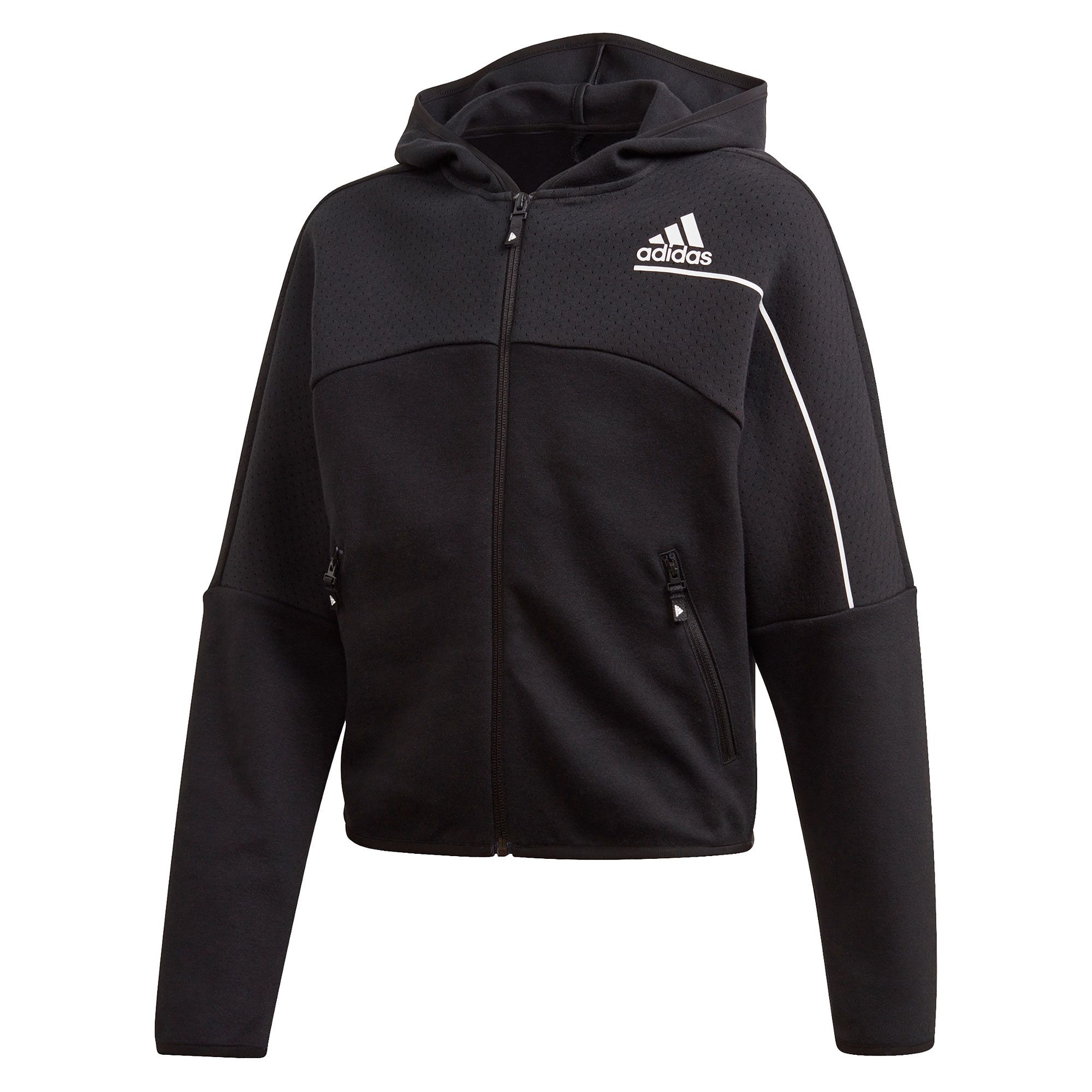 Chaqueta de Paseo ZNE Junior Negro - Fútbol Factory