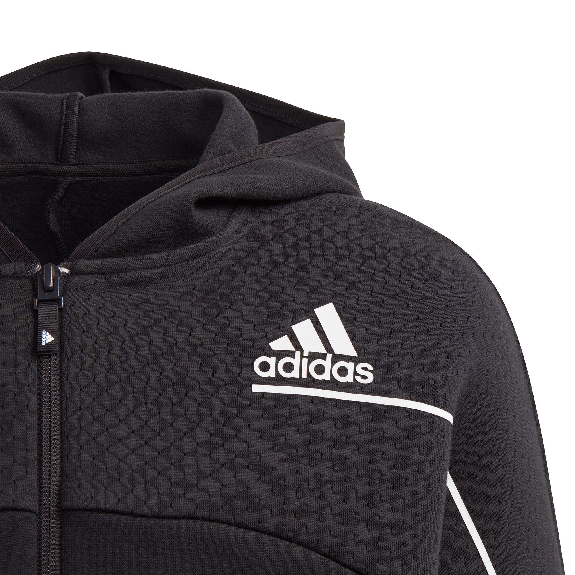 Chaqueta de Paseo ZNE Junior Negro - Fútbol Factory