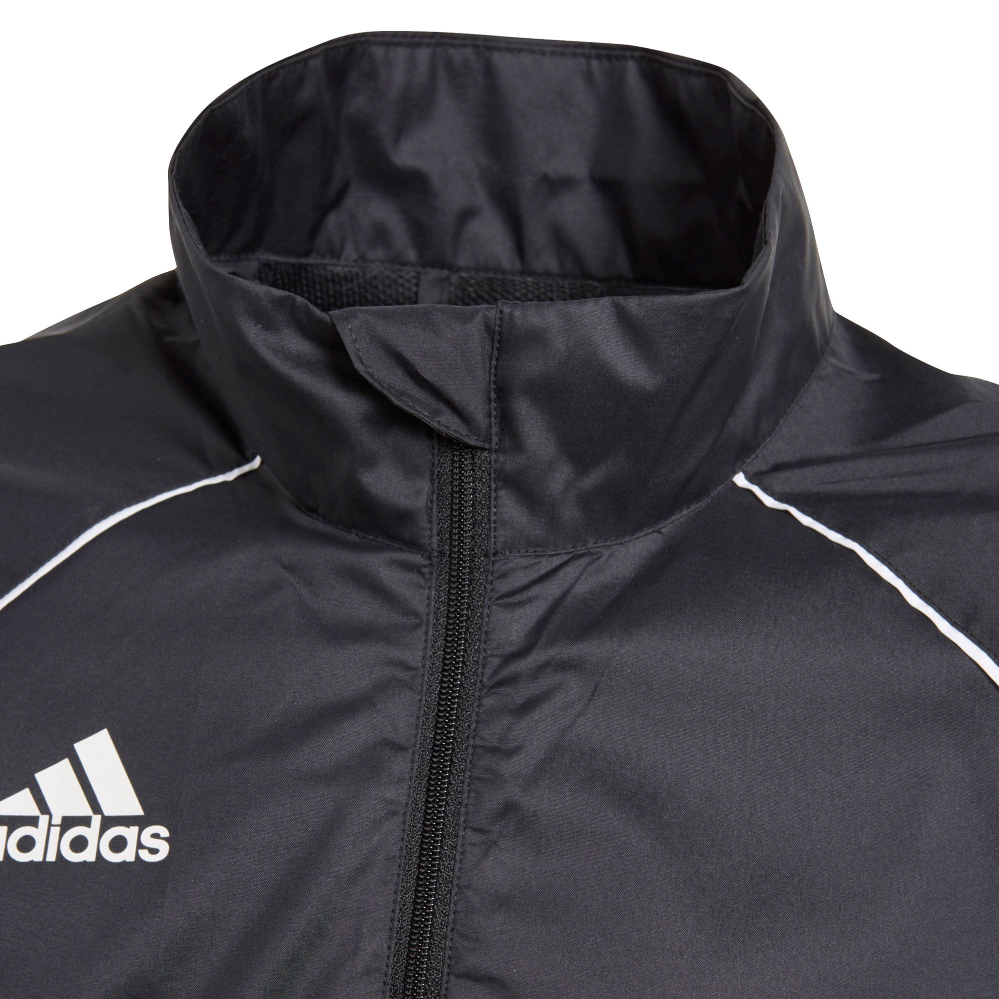Chaqueta de Training Core 18 Windbreaker Junior Negro - Fútbol Factory