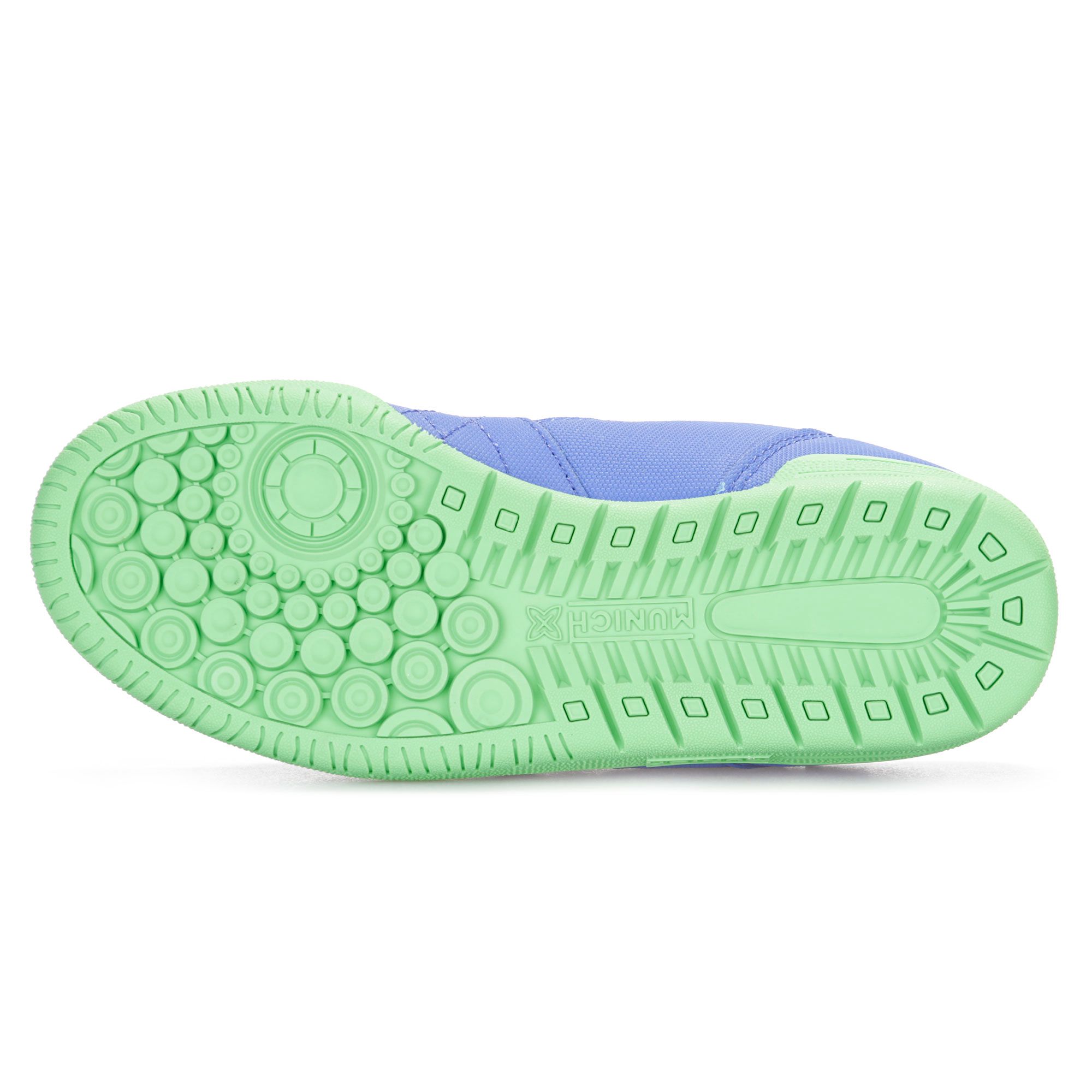 Zapatillas de Fútbol Sala G-3 Profit IN Velcro Junior Azul Verde - Fútbol Factory