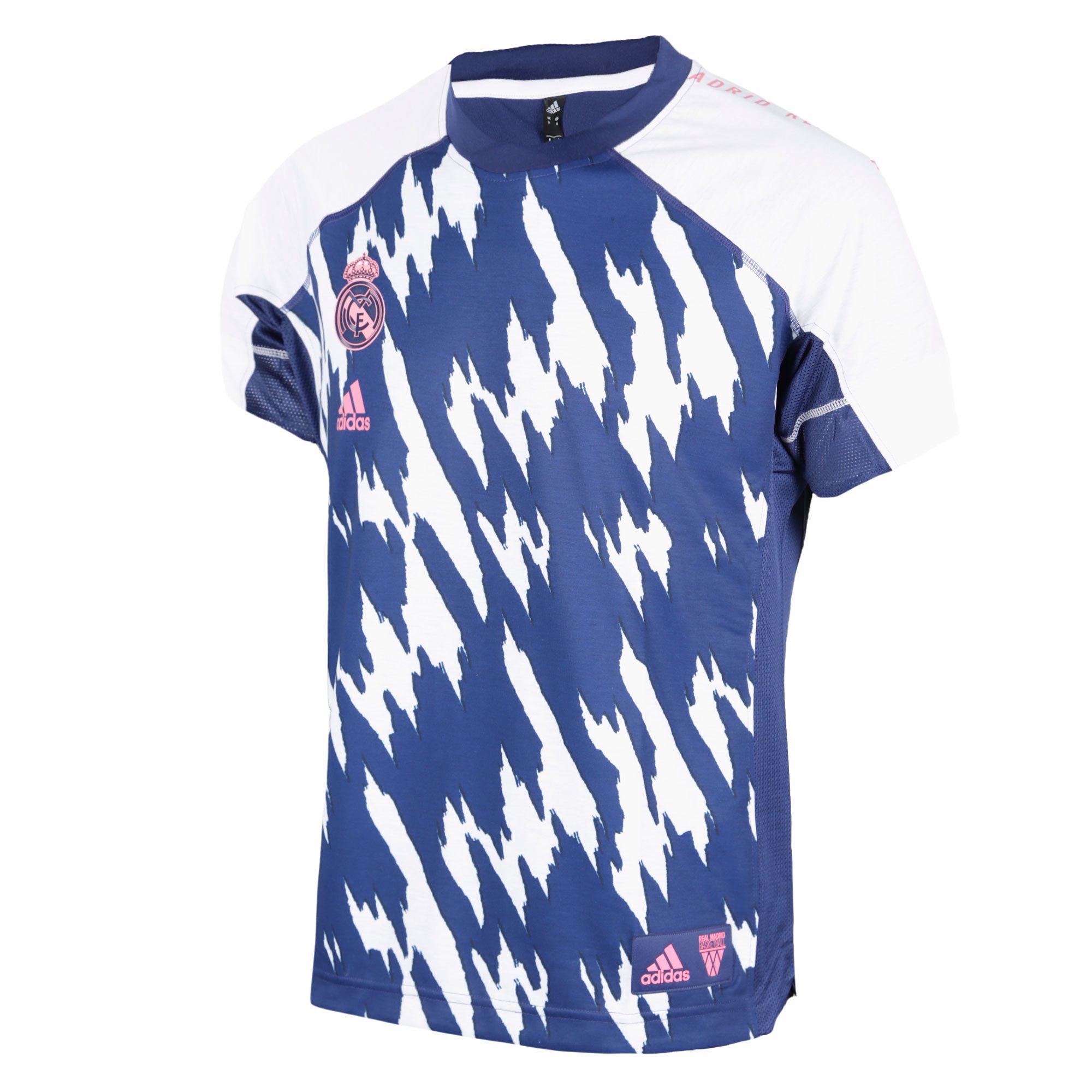 Camiseta de Calentamiento Real Madrid 2020/2021 Baloncesto Azul - Fútbol Factory