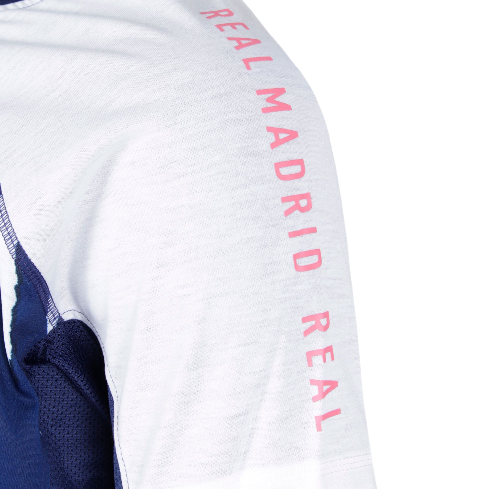 Camiseta de Calentamiento Real Madrid 2020/2021 Baloncesto Azul - Fútbol Factory