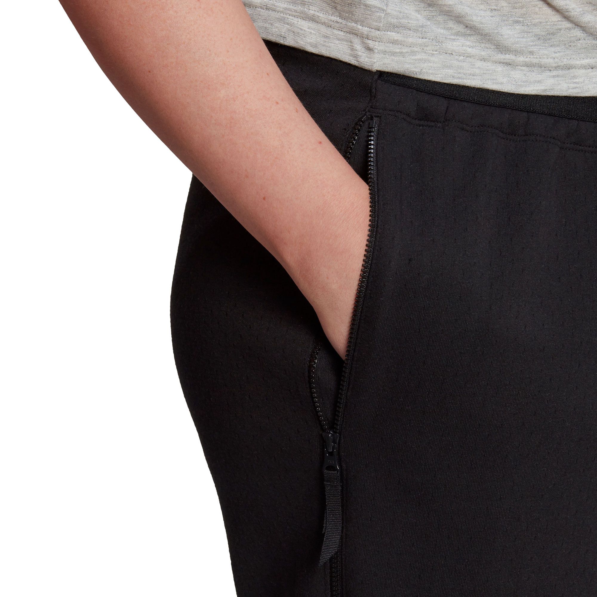 Pantalón Largo de Paseo ZNE Mujer Negro - Fútbol Factory