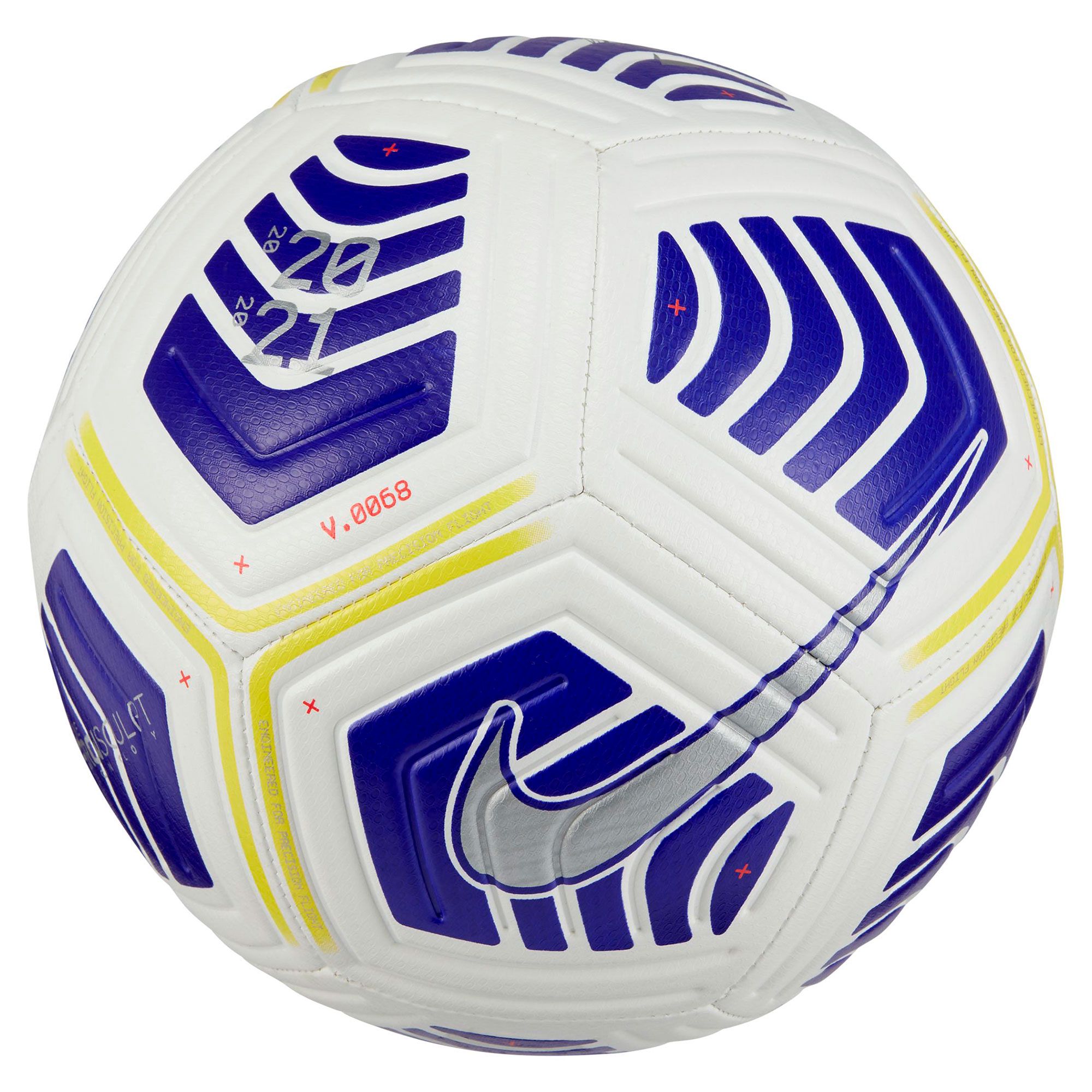 Balón de Fútbol 7 Strike Blanco Azul - Fútbol Factory