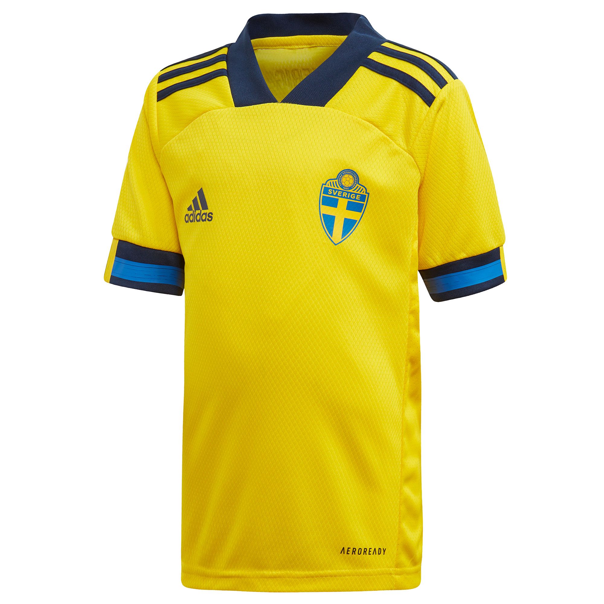Conjunto 1ª Suecia EURO 2021 Junior - Fútbol Factory