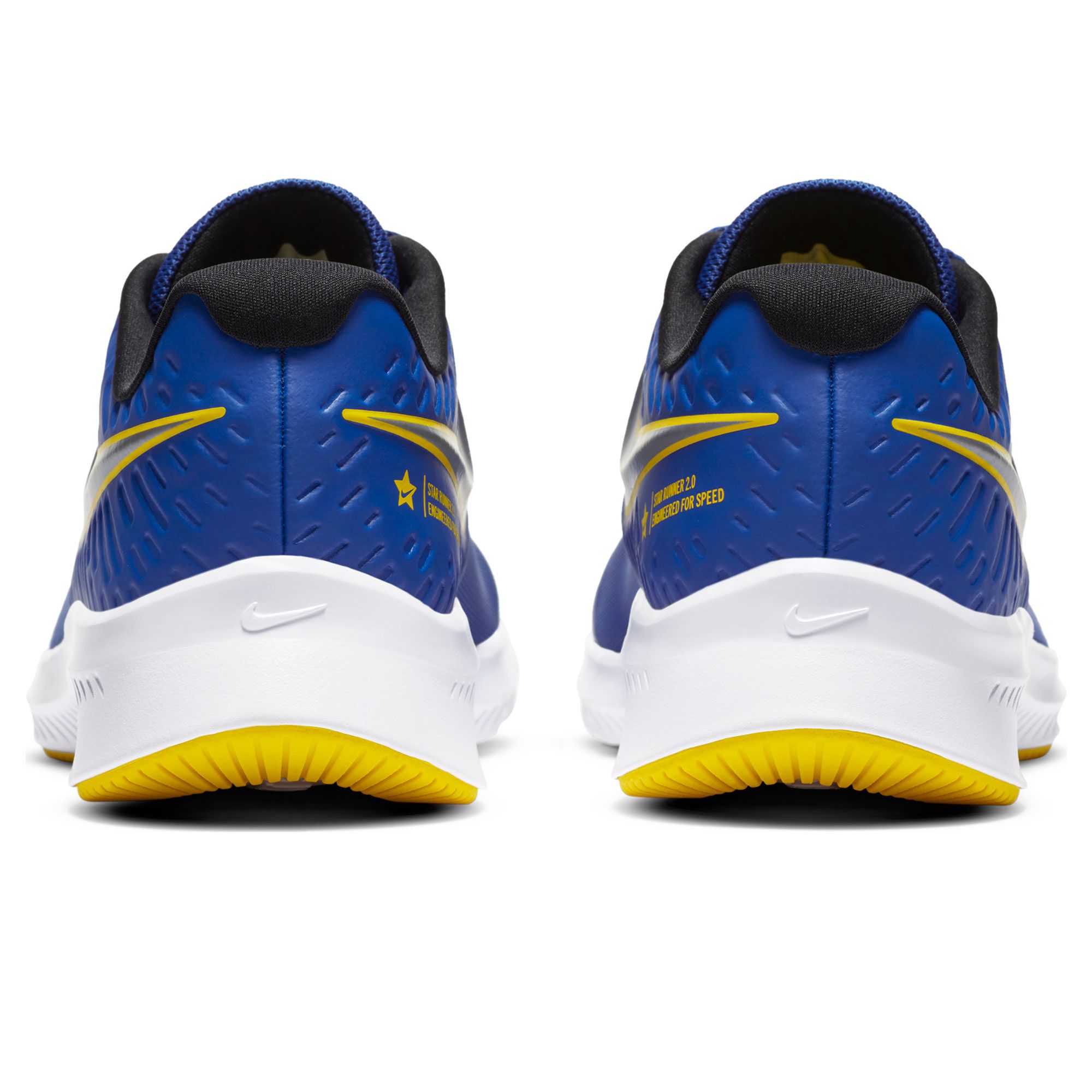 Zapatillas de Running Star Runner 2 Junior Azul Amarillo - Fútbol Factory