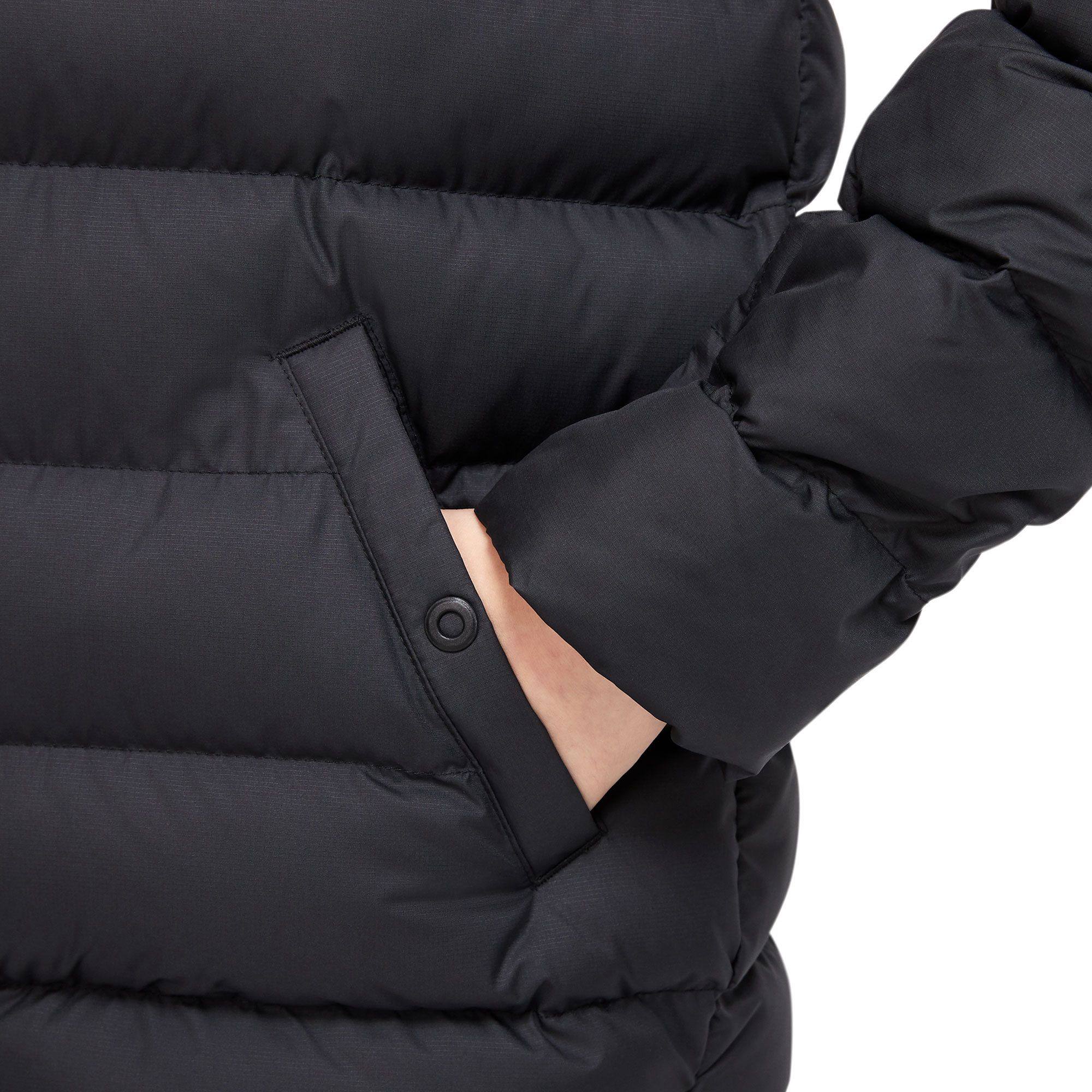 Abrigo CR7 Junior Negro - Fútbol Factory