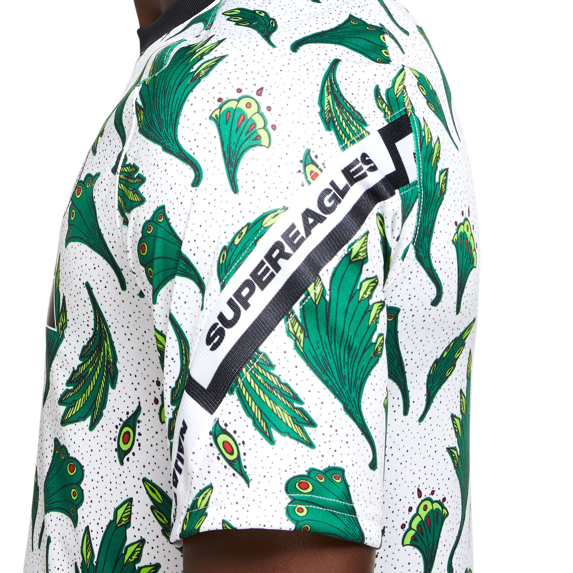 Camiseta de Calentamiento Nigeria 2020/2021 Blanco Verde - Fútbol Factory