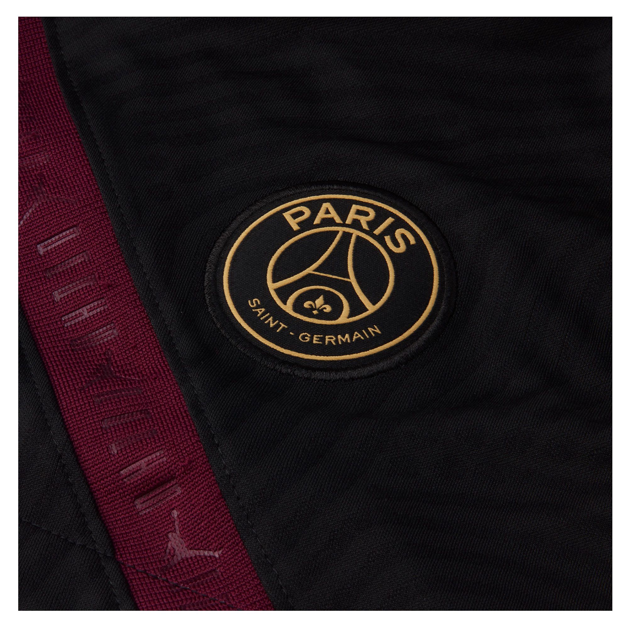 Pantalón Corto de Training PSG 2020/2021 Strike Negro Granate - Fútbol Factory