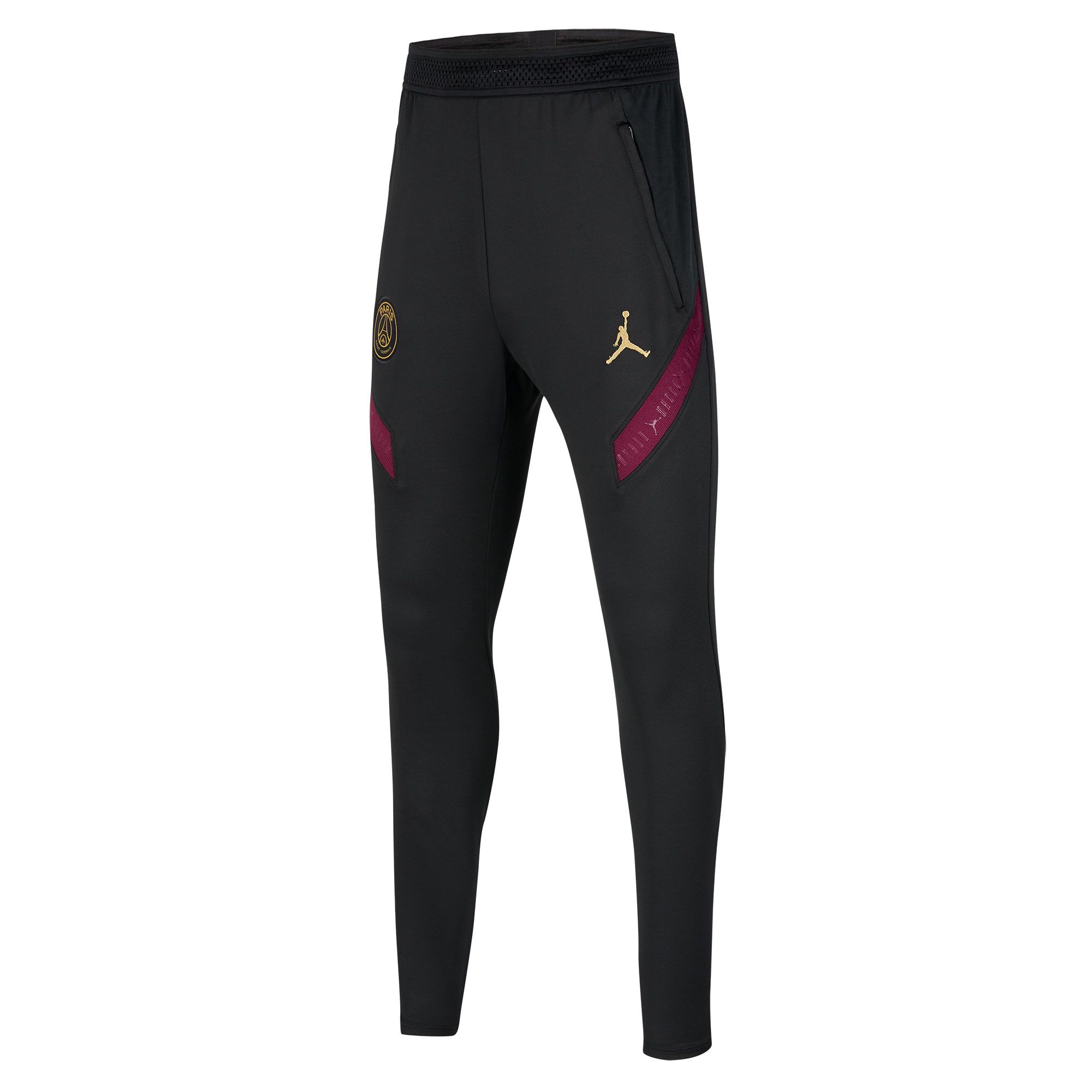 Pantalón Largo de Training PSG 2020/2021 Strike Junior Negro Granate - Fútbol Factory
