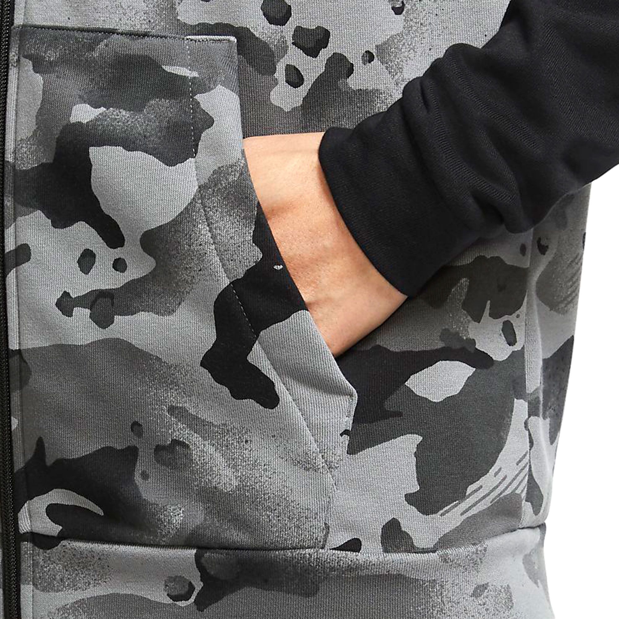 Chaqueta de Training Nike Dri-FIT HD Negro Camo - Fútbol Factory