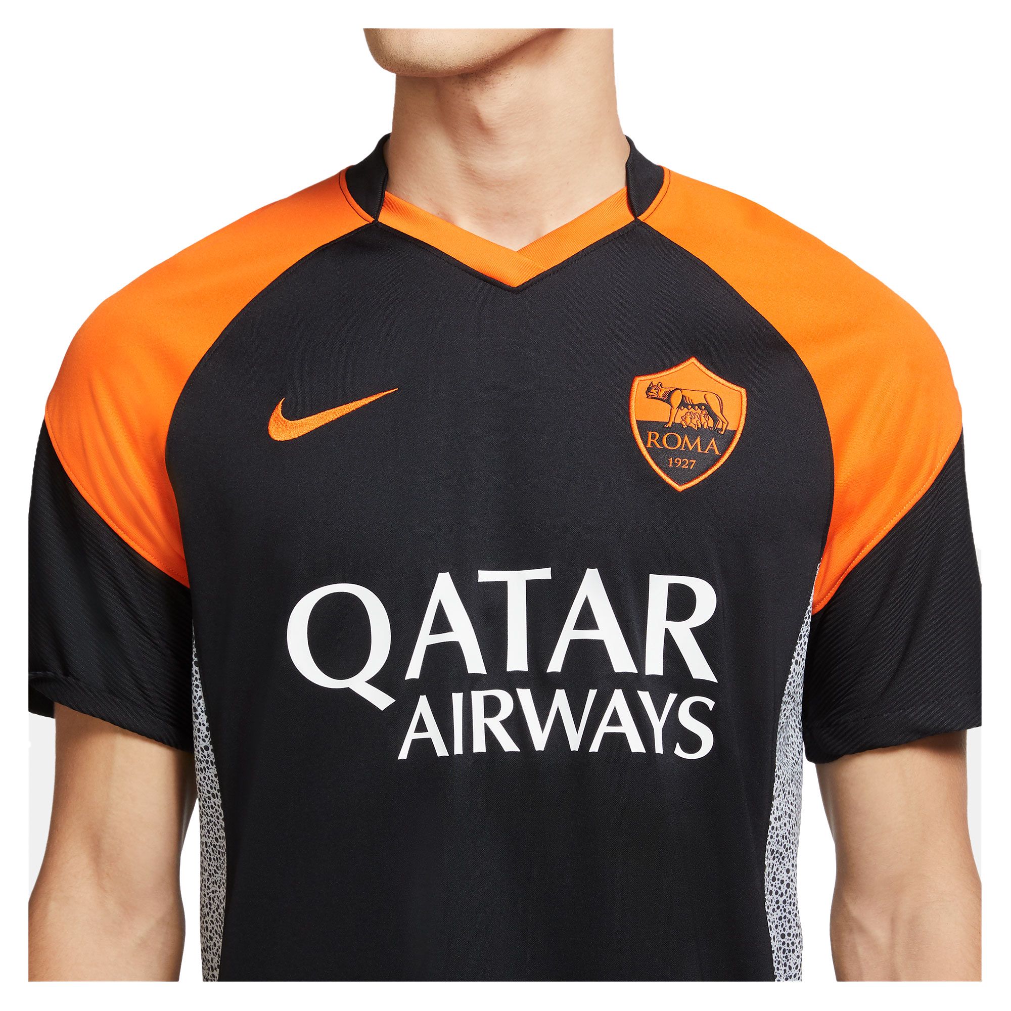 Camiseta 3ª AS Roma 2020/2021 Negro - Fútbol Factory