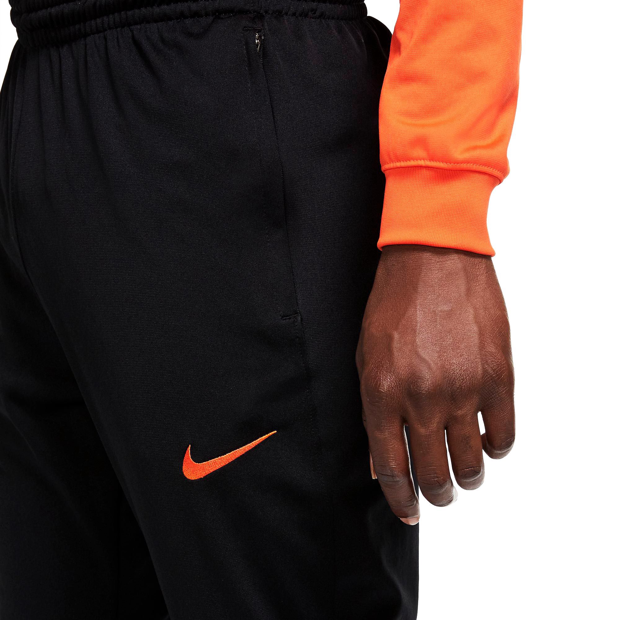 Chándal de Paseo Strike AS Roma 2020/2021 Strike Naranja Negro - Fútbol Factory