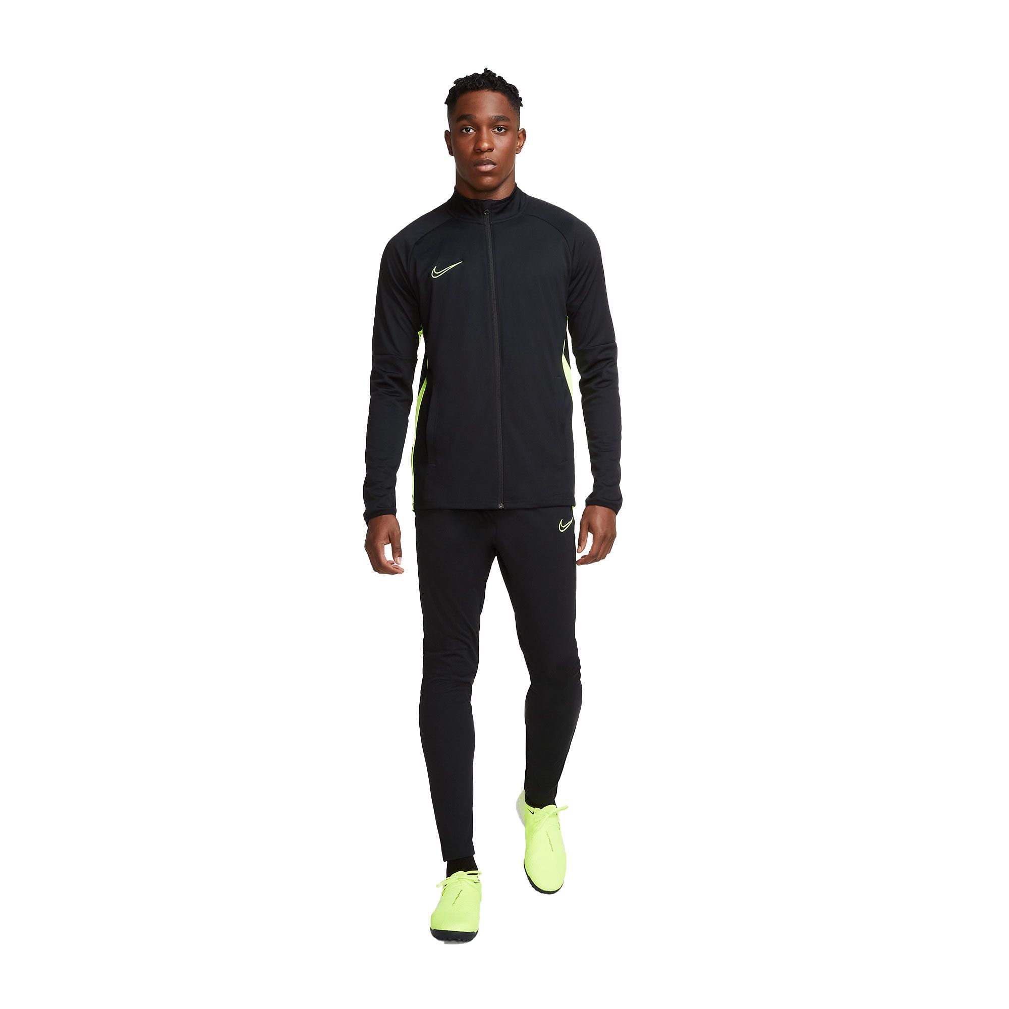 Chándal de Training Dri-FIT Academy Negro Amarillo - Fútbol Factory