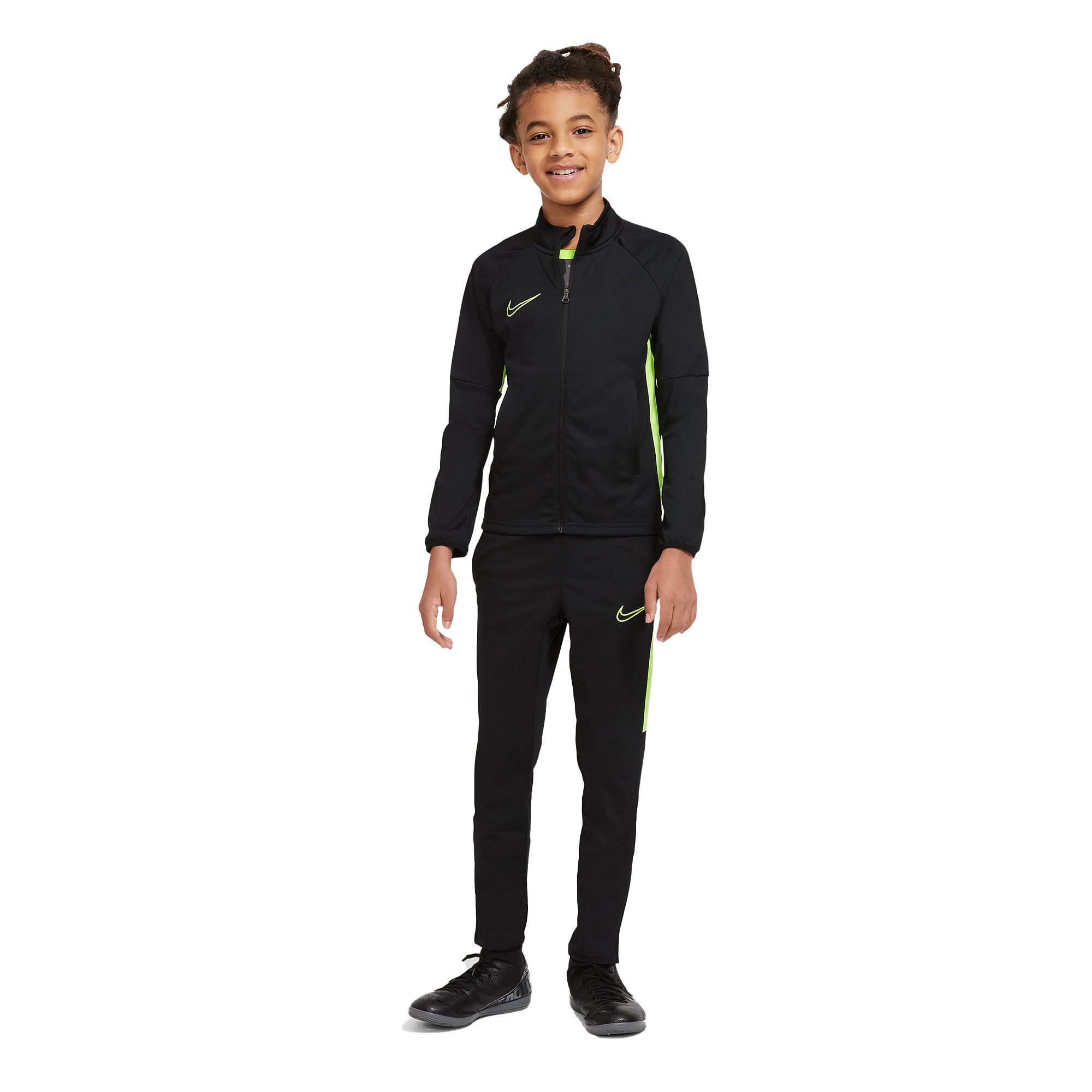 Chándal de Training Dri-FIT Academy Junior Negro Amarillo - Fútbol Factory