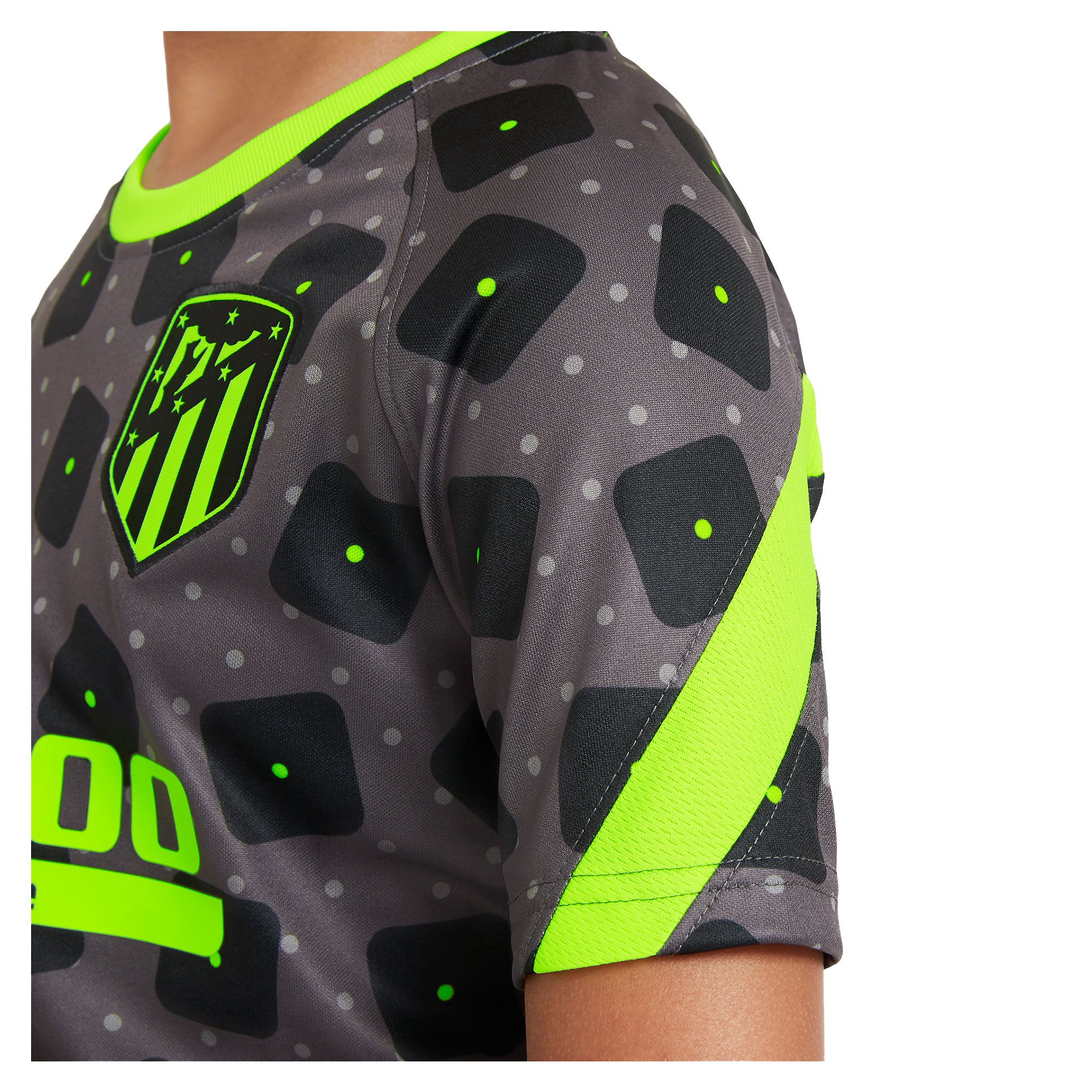 Camiseta de Calentamiento Atlético de Madrid 2020/2021 Junior Gris - Fútbol Factory