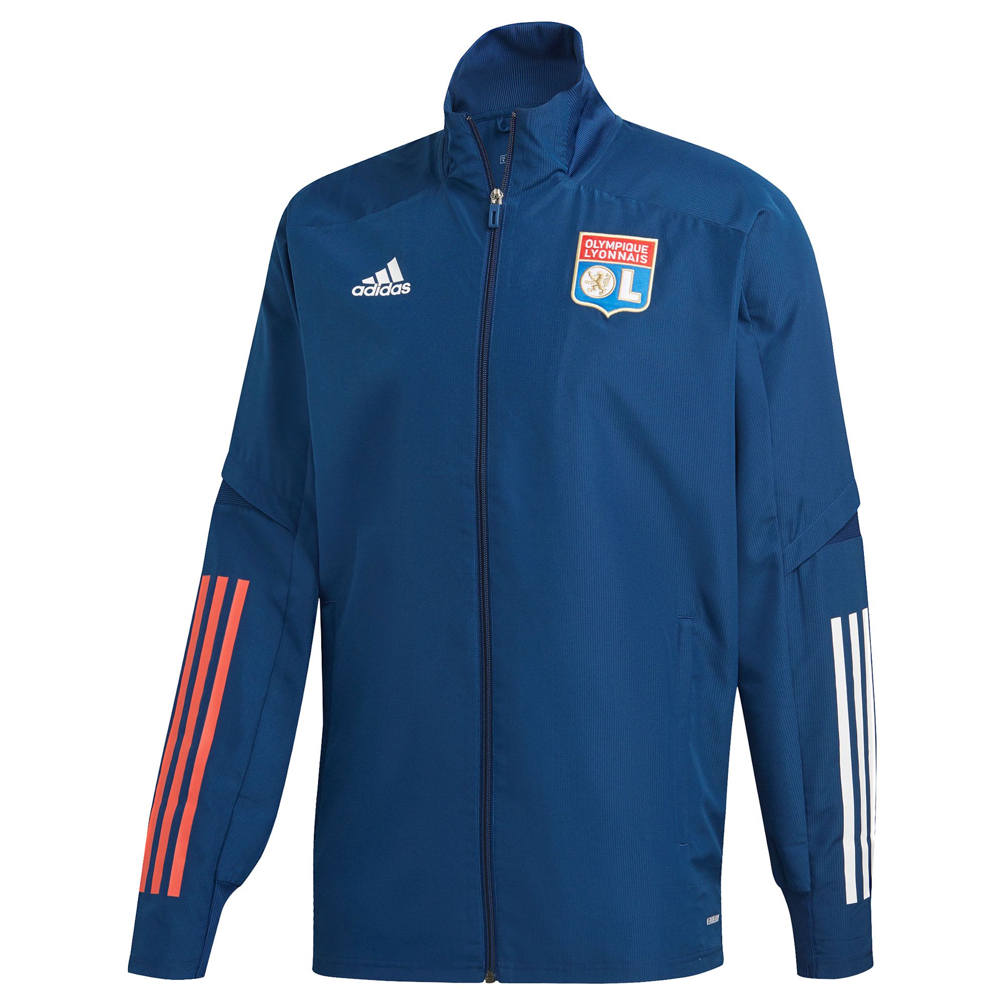 Chaqueta de Prepartido Olympique Lyon 2020/2021 Azul - Fútbol Factory