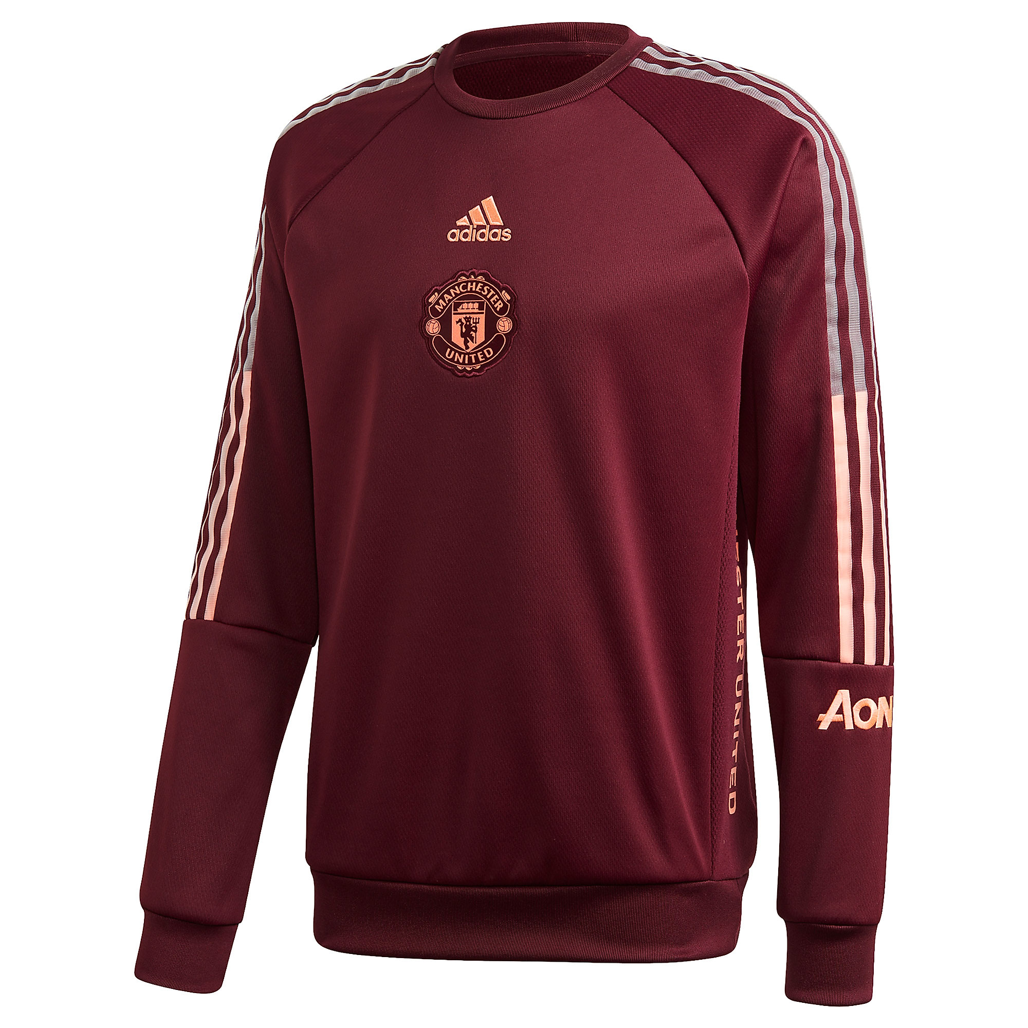 Sudadera de Paseo Manchester United 2020/2021 Travel Granate - Fútbol Factory