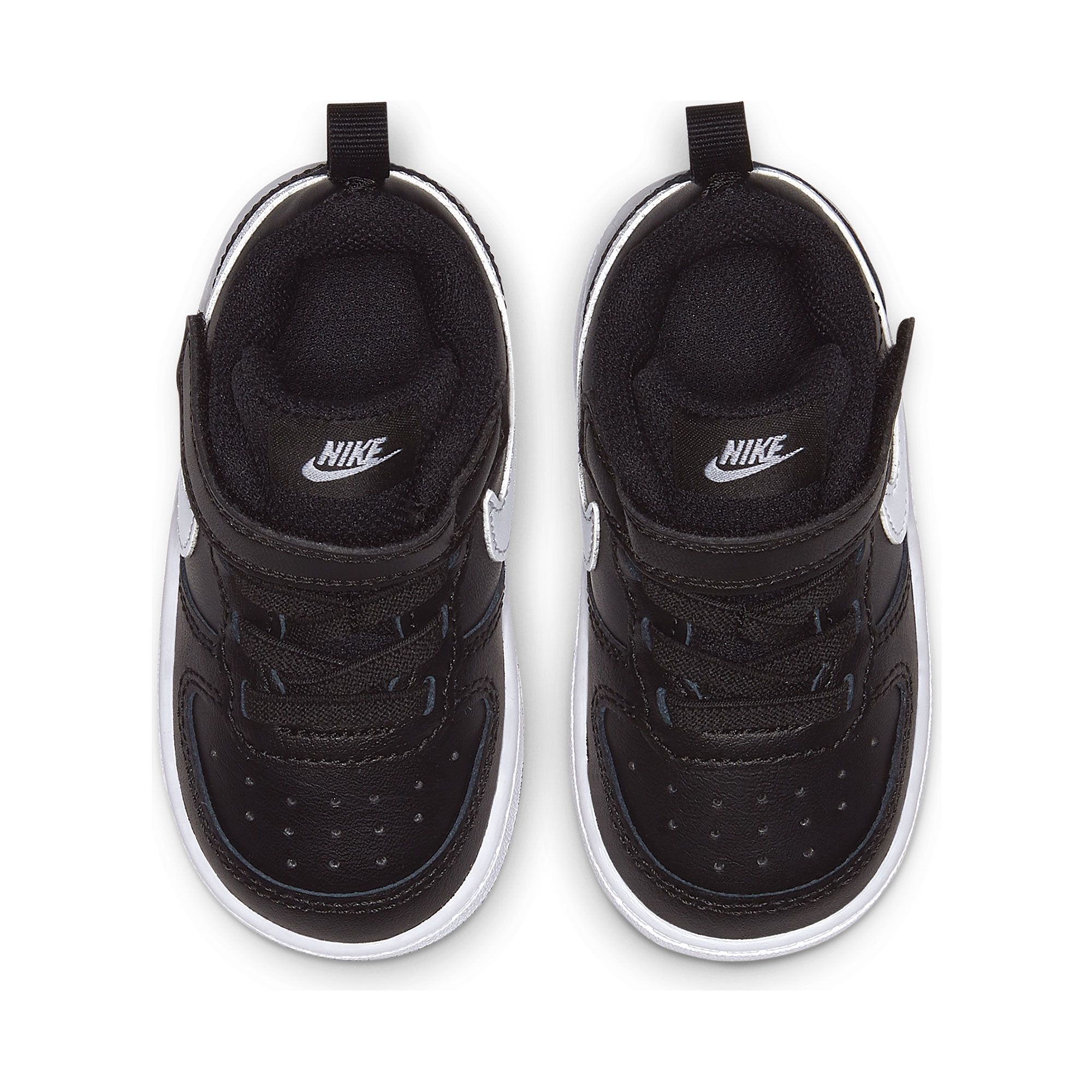 Zapatillas de Paseo Court Borough Bebé Negro - Fútbol Factory