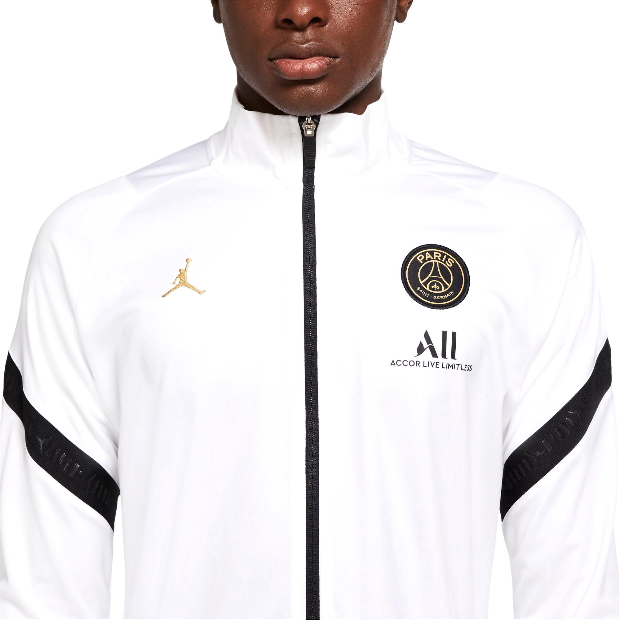 Chándal de Training Strike PSG 2020/2021 Jordan Air Strike Blanco Negro - Fútbol Factory